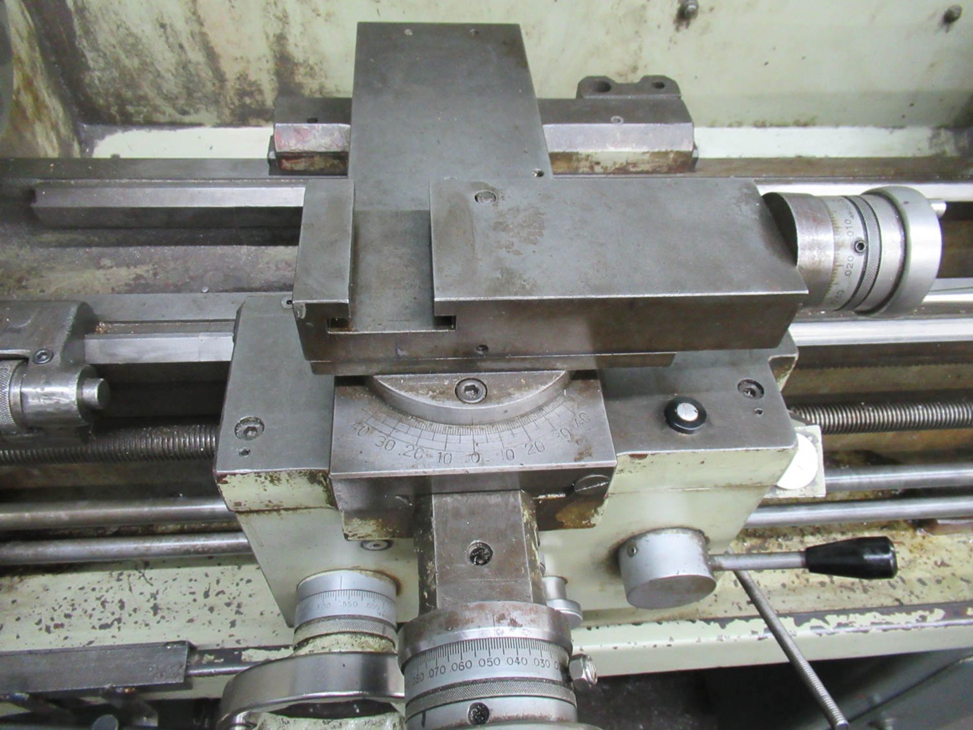 12" X 30" GALLIN MDL. 3601 LATHE, INCH / METRIC THREADING, 8-SPINDLE SPEEDS, 105-2000 RPM, CAMLOC - Image 3 of 7