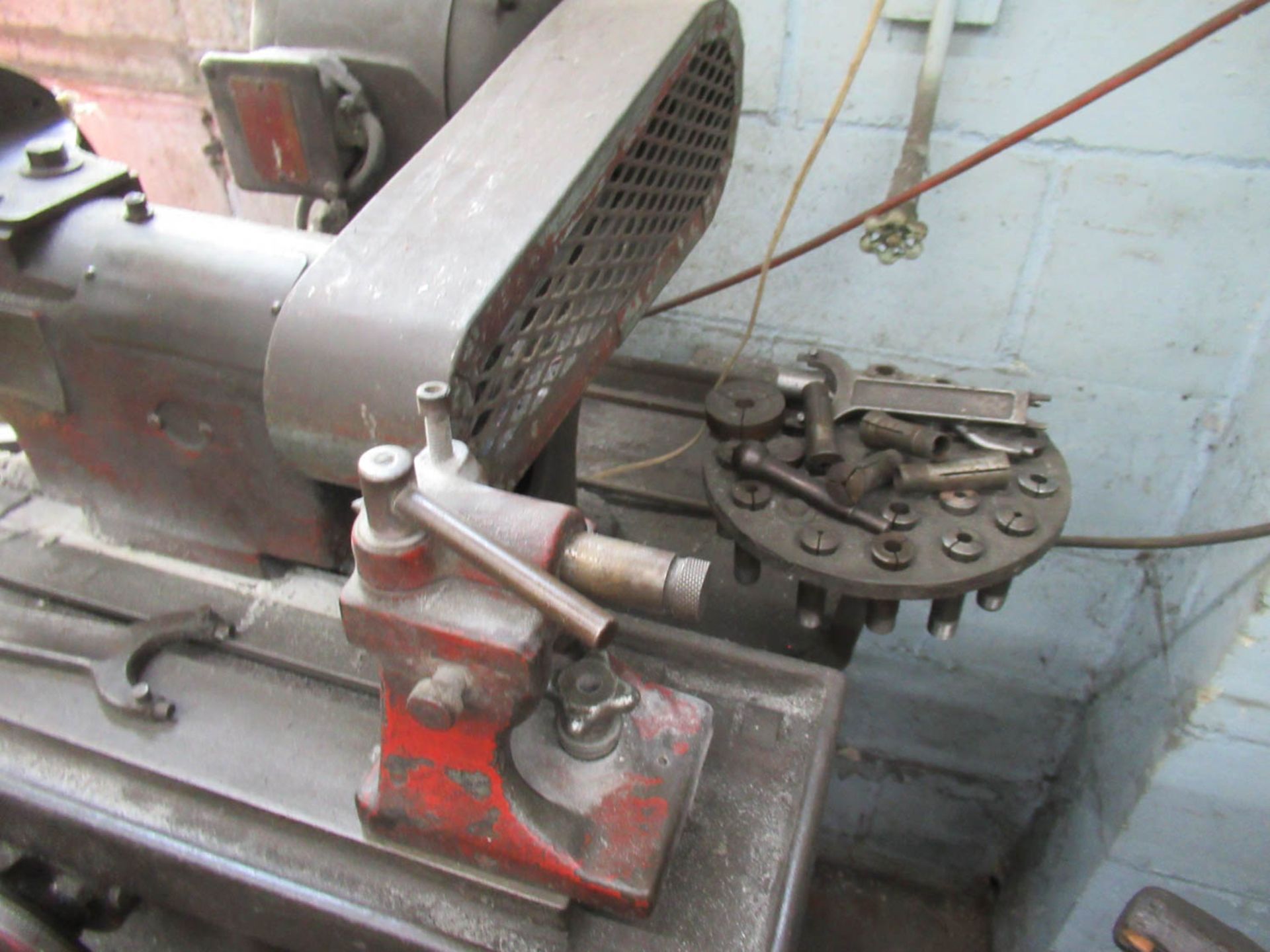 4" X 15" VAN NORMAN RE-LI-O OD CYLINDRICAL GRINDER, SWIVEL MOTORIZED WORK HEAD, 1/3HP - Image 2 of 5