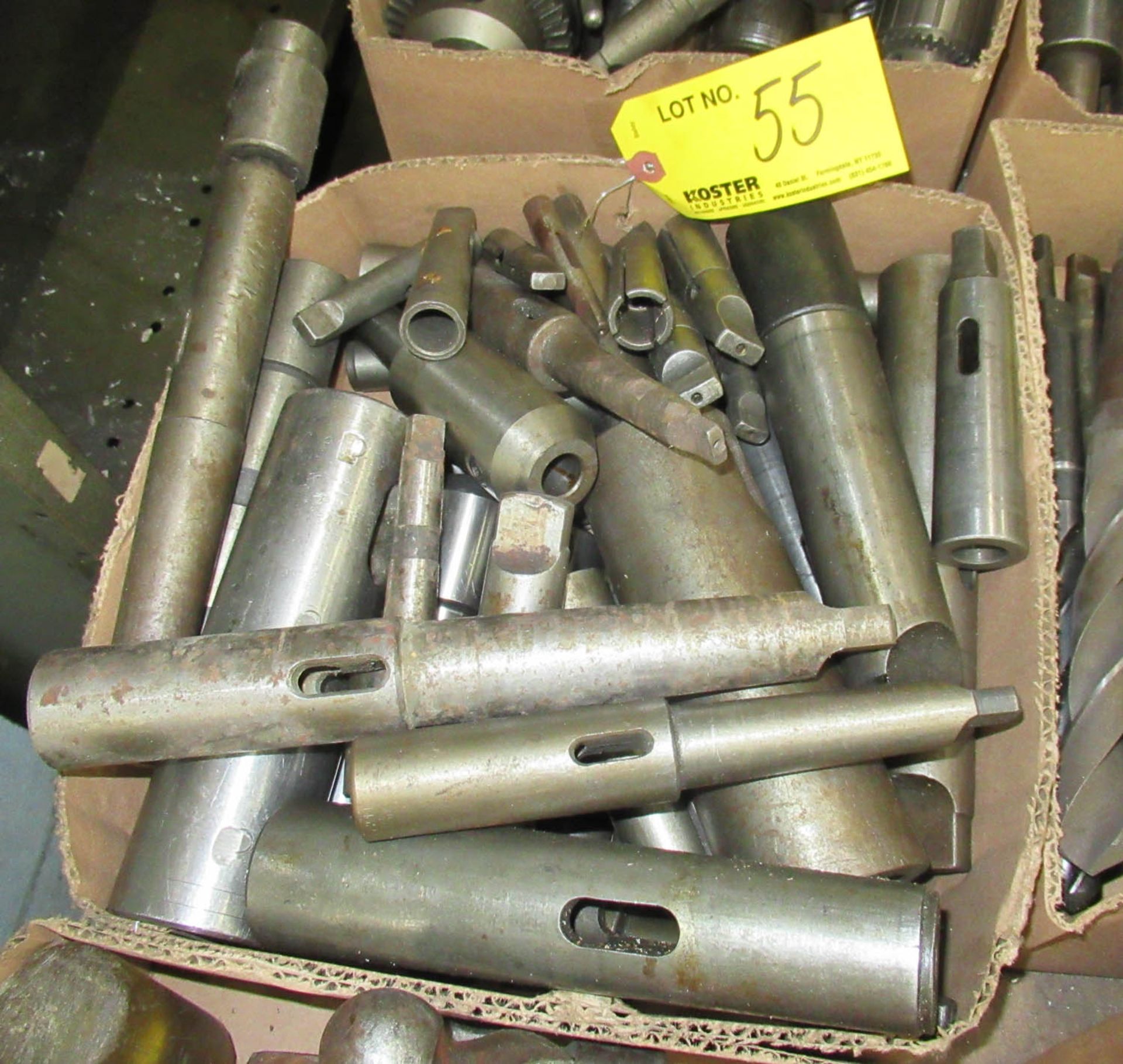 ASSORTED MORSE TAPER HOLDERS