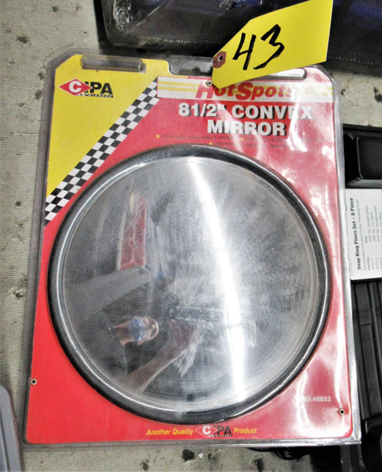 HOT SPOTS 8-1/2" CONVEX MIRROR