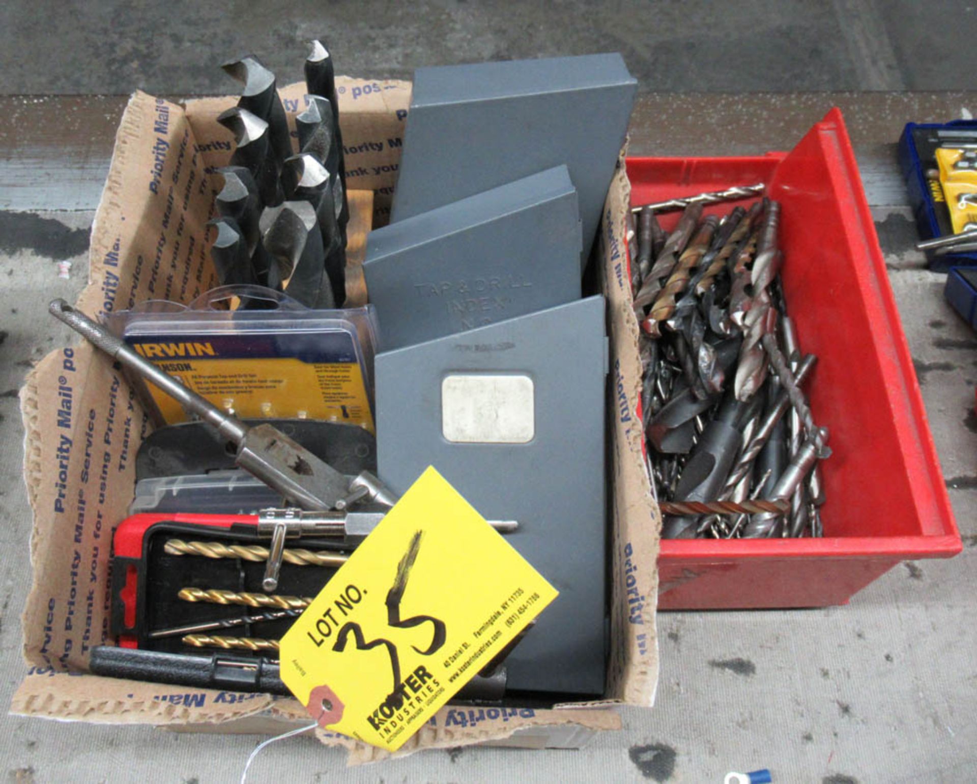 ASSORTED DRILL BITS