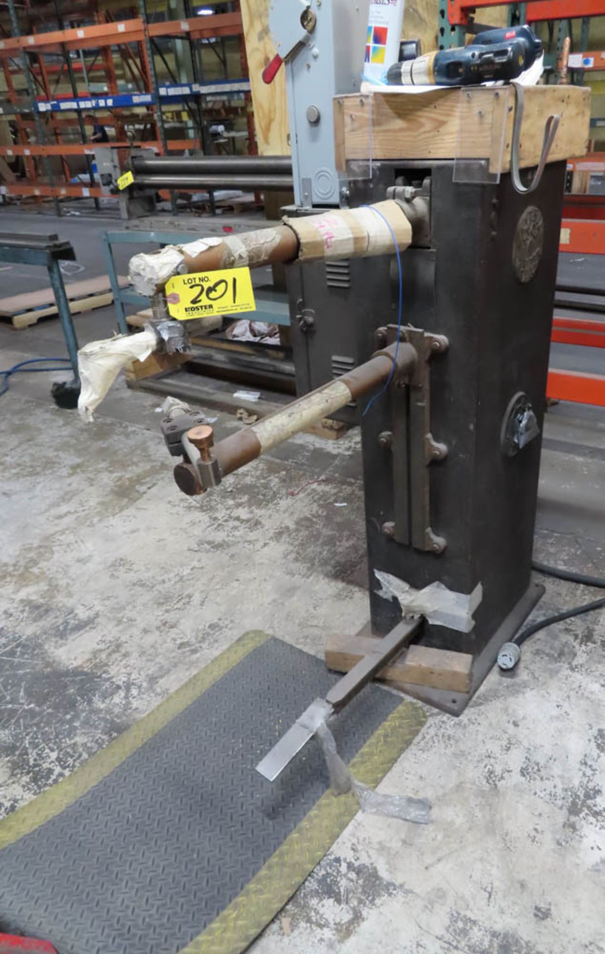 ALPHIL 30KVA MDL. GS ROCKER ARM TYPE SPOT WELDER, S/N: 24000