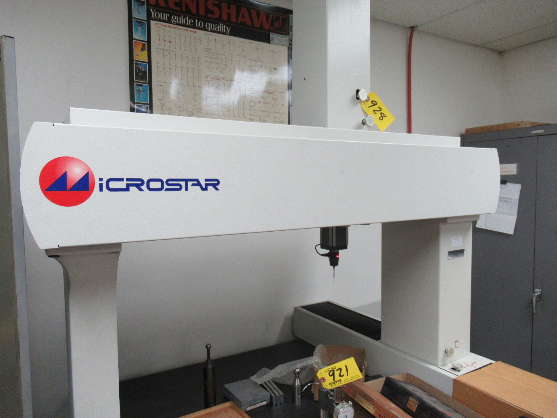 2010 HELMEL "MICROSTAR" 430-202 COORDINATE MEASURING MACHINE, 42" X 65.5" X 6" THICK DRILLED & - Image 2 of 10