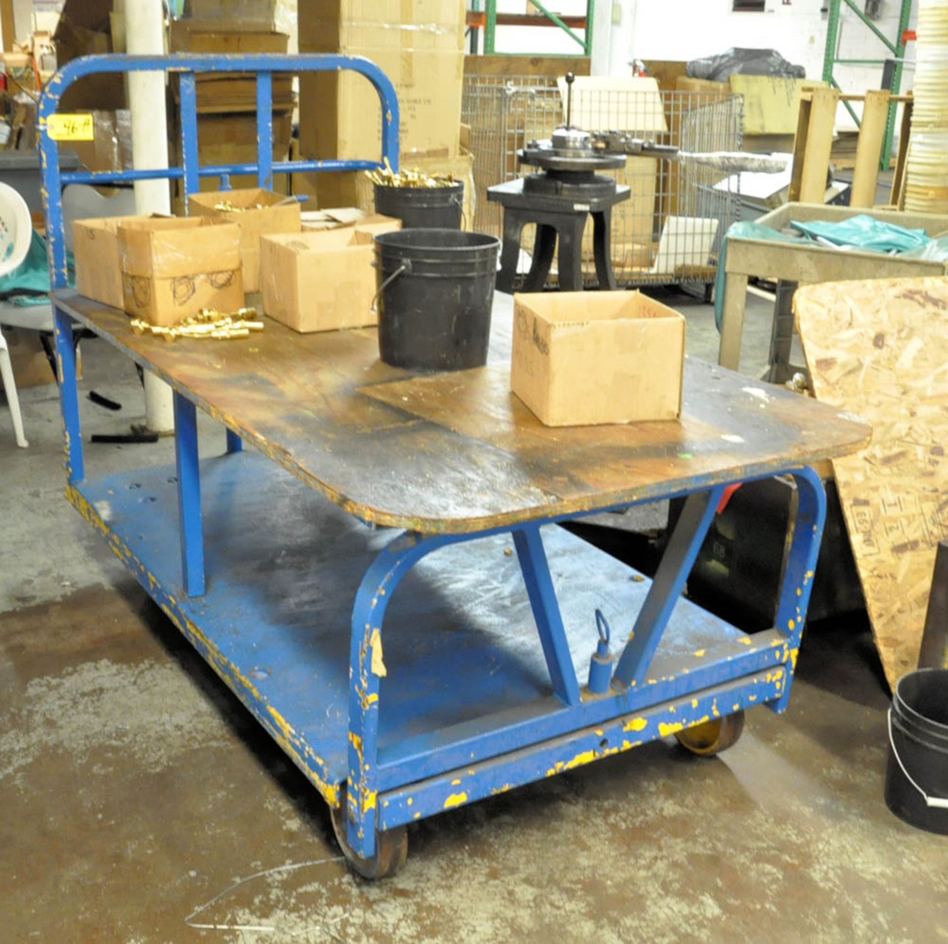 36" X 60" STEEL FLAT CART