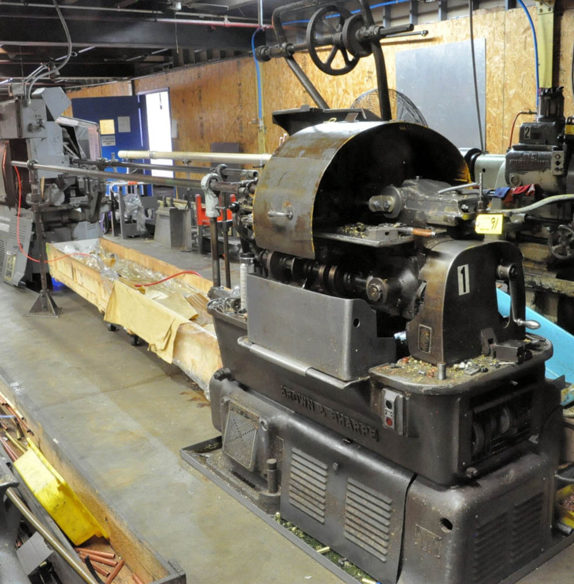 BROWN & SHARPE MDL. OG, CAPACITY N/A, AUTOMATIC SCREW MACHINE, S/N:542-0-880, WITH SINGLE BARREL