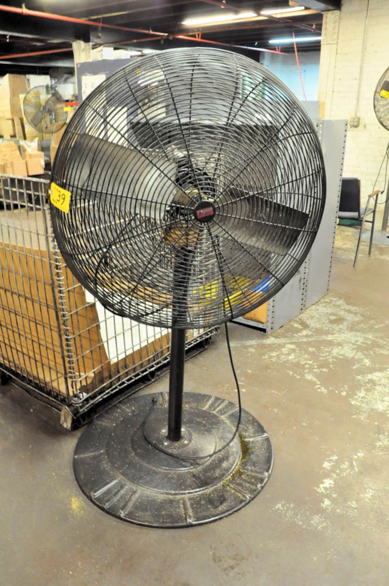 (5) PEDESTAL SHOP FANS - Image 3 of 5