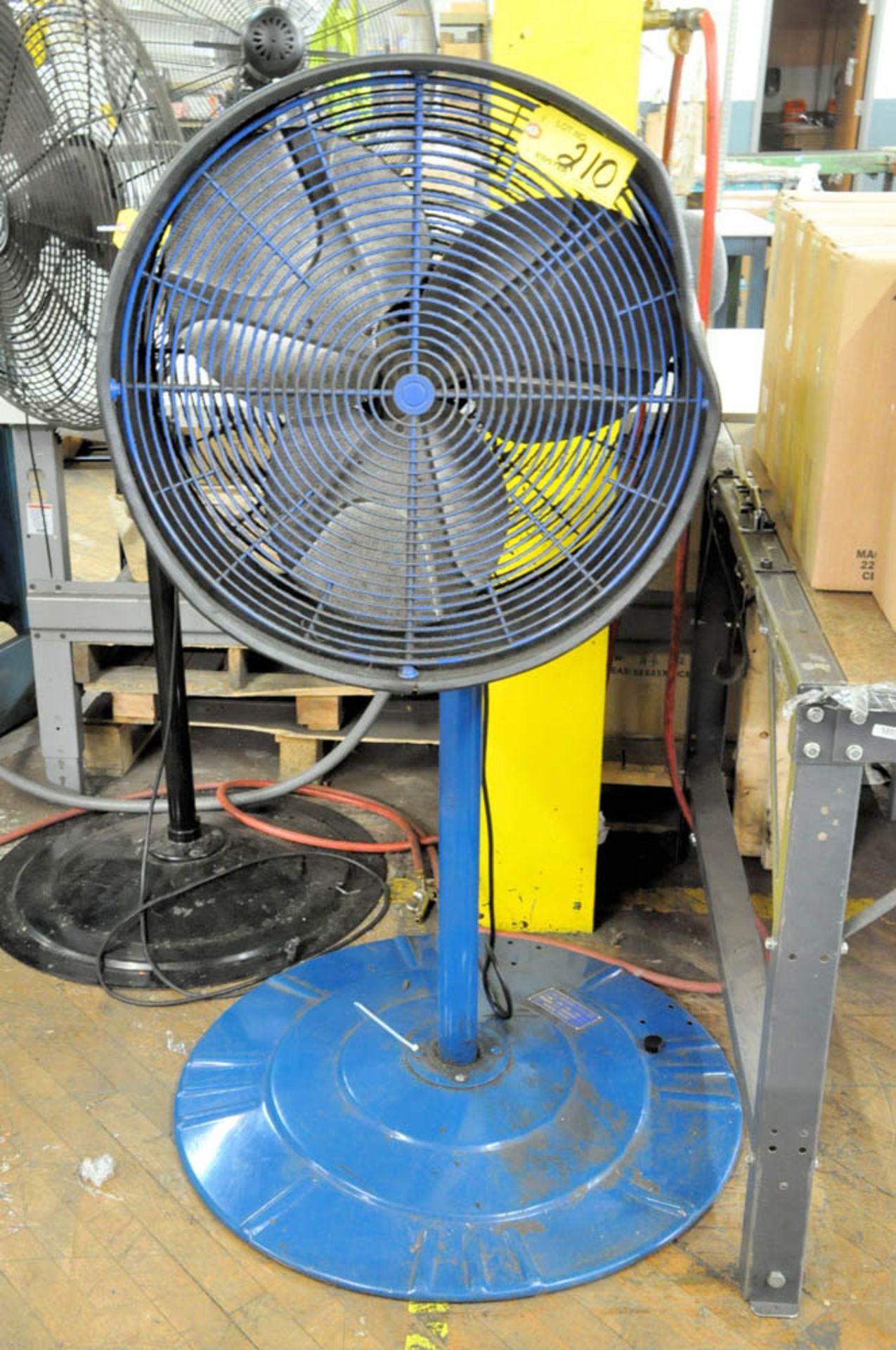 (3) PEDESTAL SHOP FANS