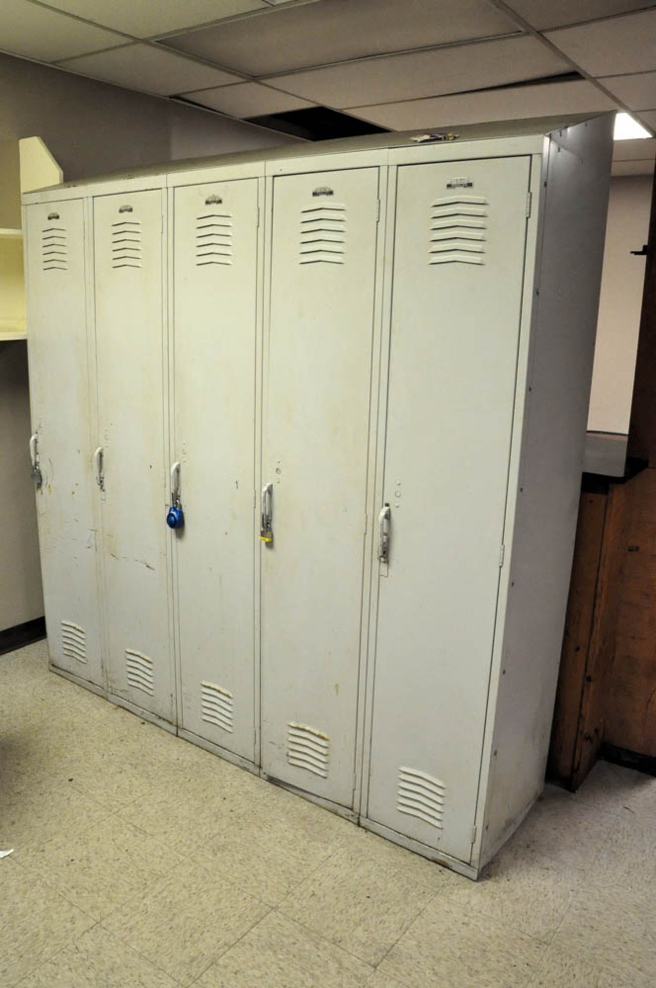 ASSORTED LOCKERS AND COAT RACK IN (1) ROOM - Image 2 of 4