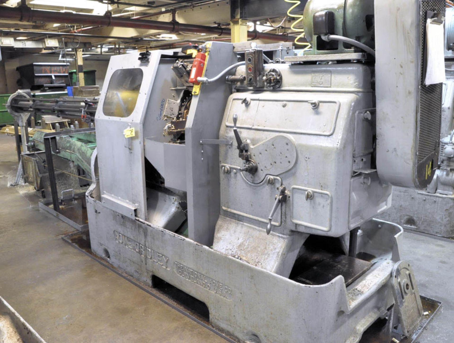 ACME-GRIDLEY MDL. RA-6, 9/16" CAPACITY AUTOMATIC SCREW MACHINE, S/N:22511, WITH 6-BARREL FEED AND