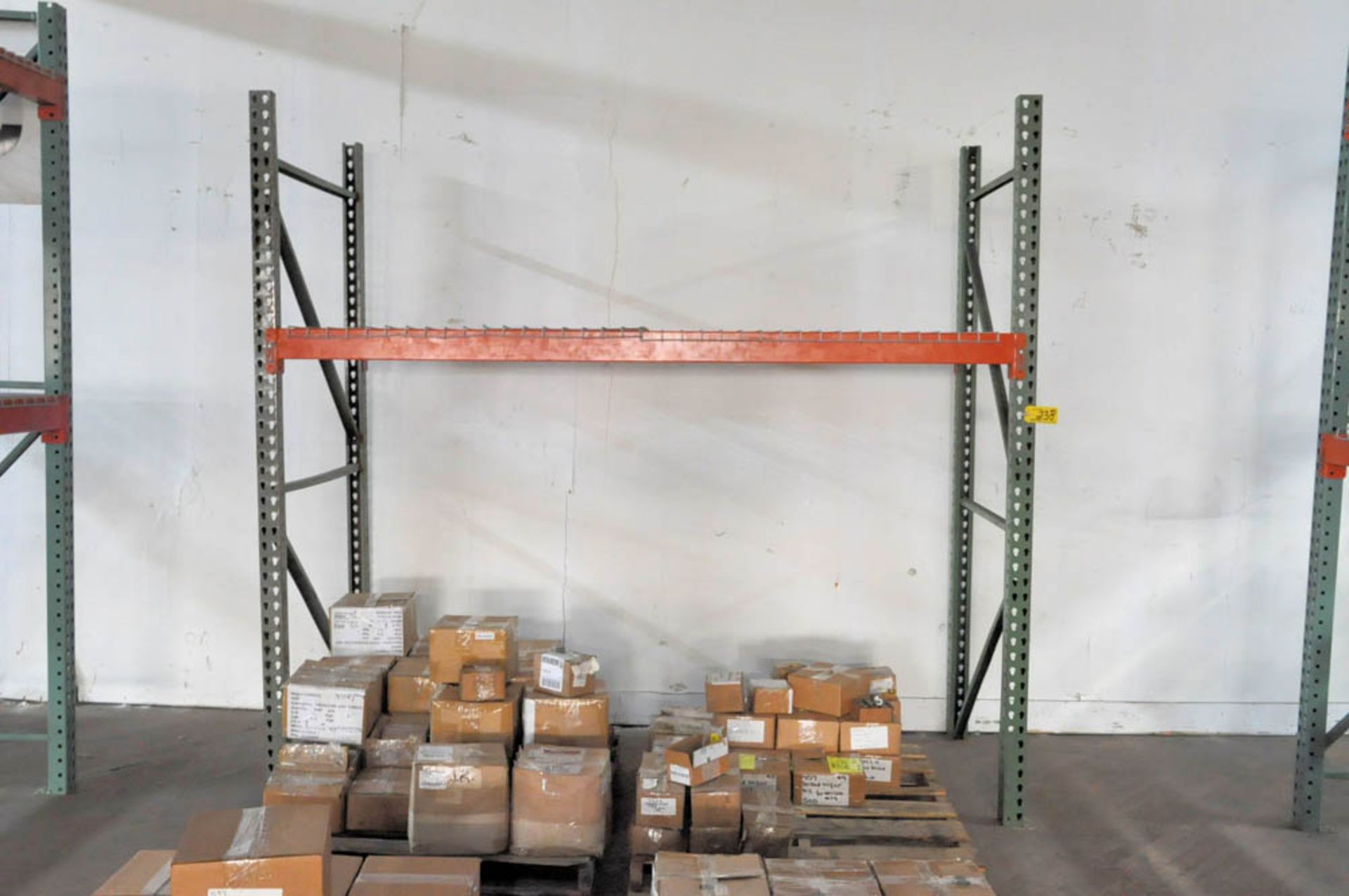 (5) SECTIONS 8' W X 4' D X 9' H PALLET RACKING AND (1) SECTION 8' W X 42" D X 8' H PALLET - Image 2 of 2