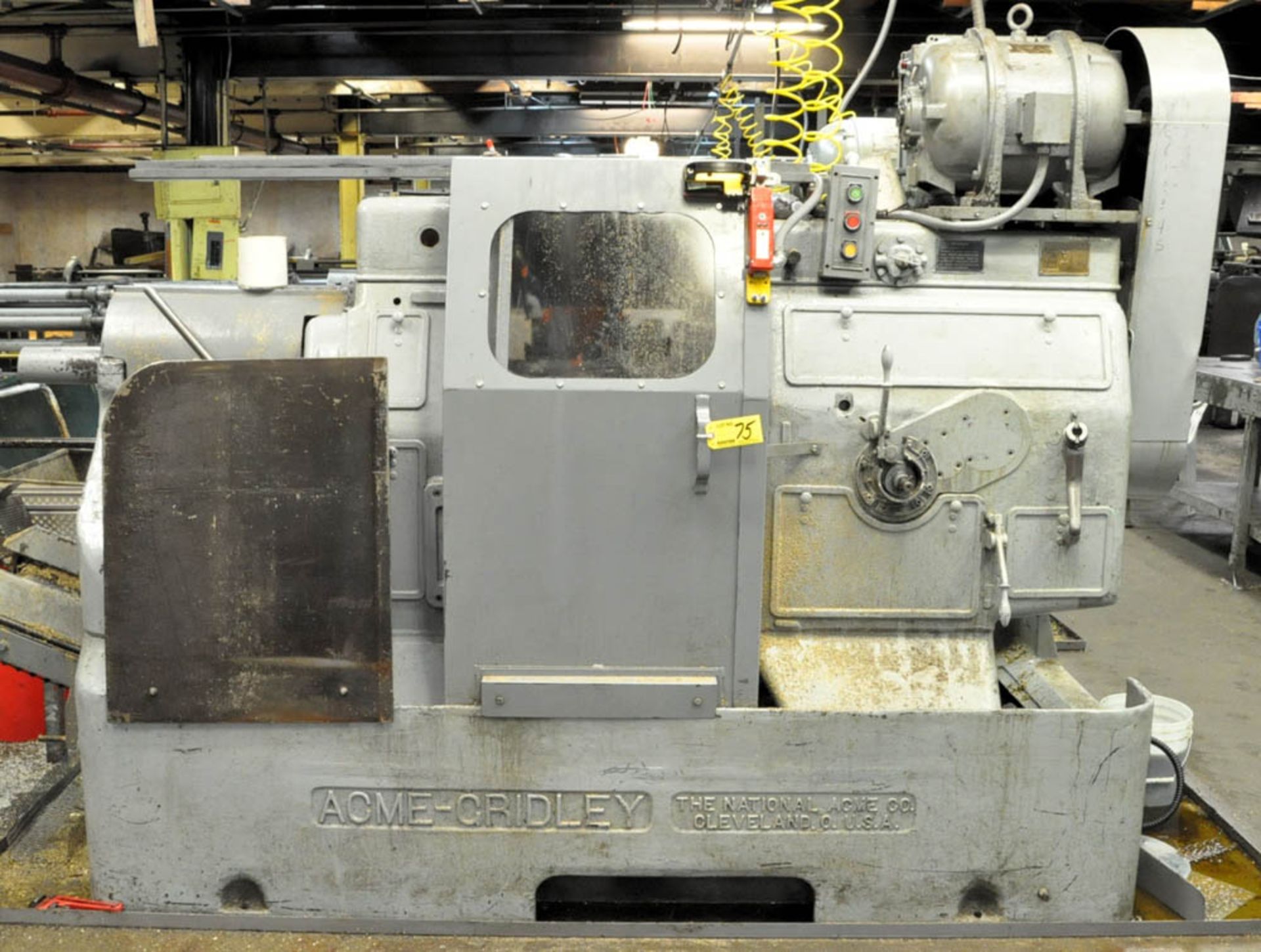 ACME-GRIDLEY MDL. RA-6, 9/16" CAPACITY AUTOMATIC SCREW MACHINE, S/N:22267-B, (BARREL FEED NOT