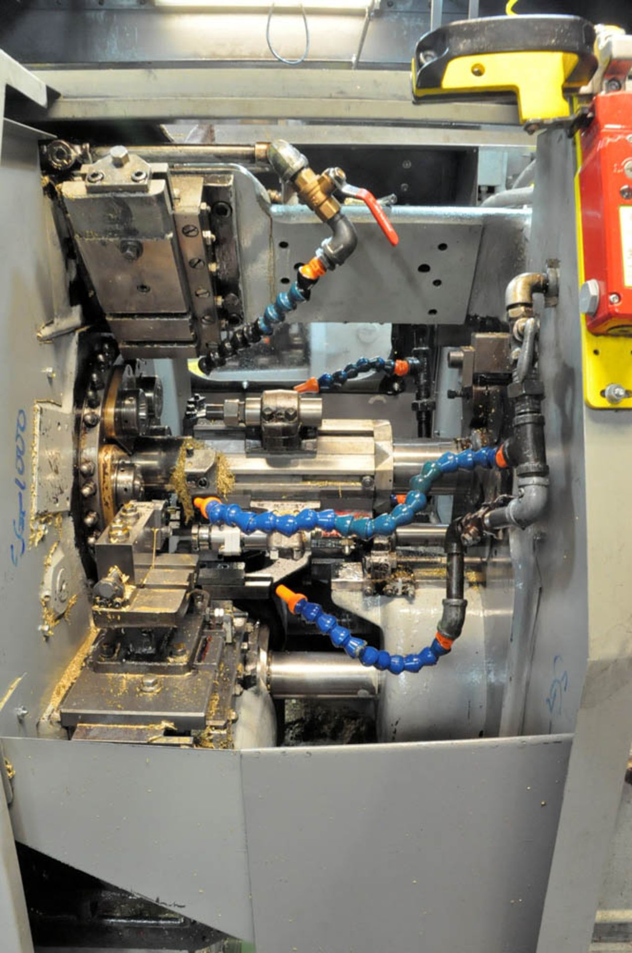 ACME-GRIDLEY MDL. RA-6, 9/16" CAPACITY AUTOMATIC SCREW MACHINE, S/N:22511, WITH 6-BARREL FEED AND - Image 4 of 5