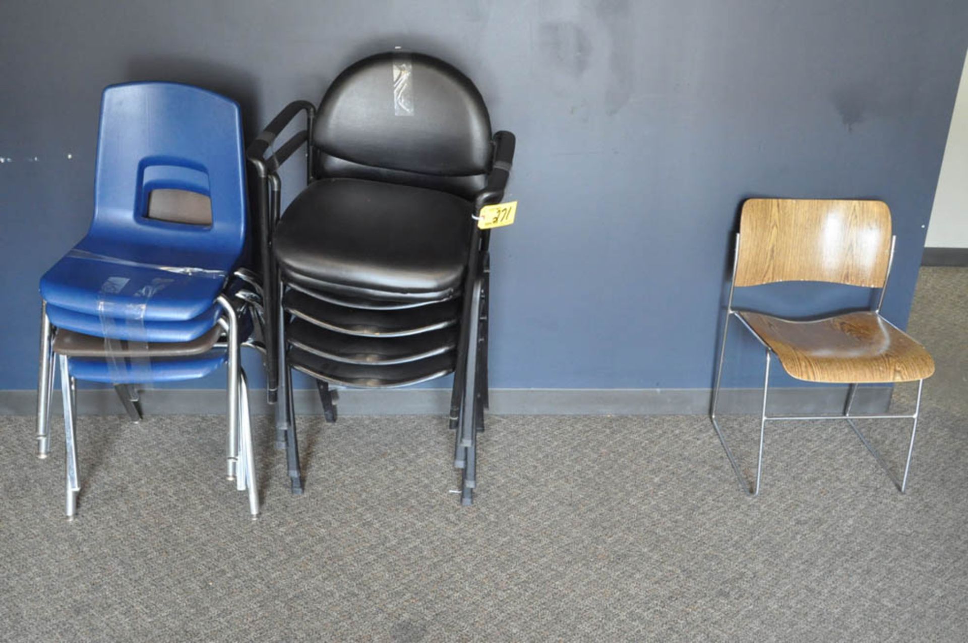 ASSORTED CHAIRS IN RECEPTION AREA