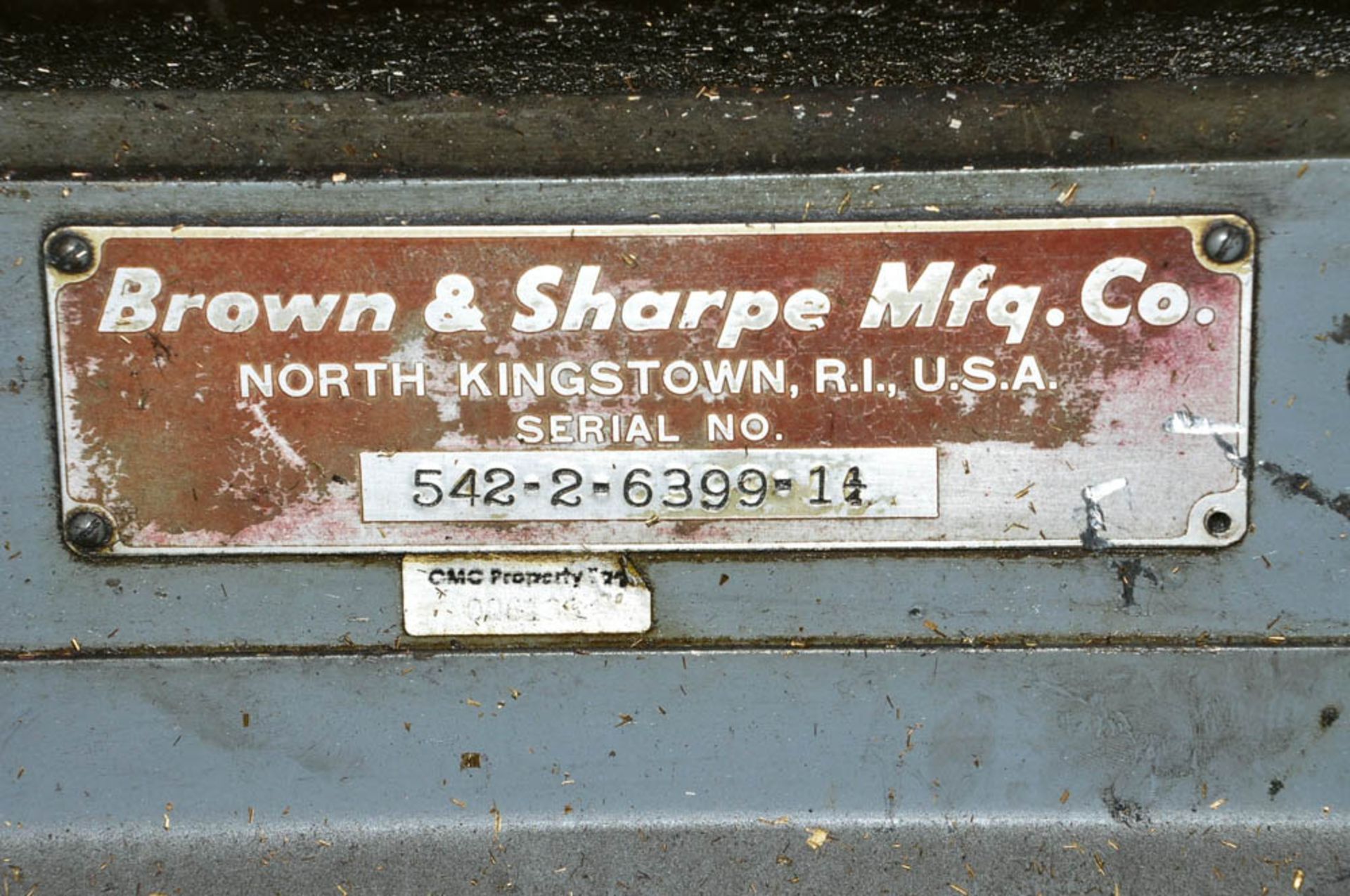 BROWN & SHARPE MDL. NO. 2, 1 1/4" CAPACITY AUTOMATIC SCREW MACHINE, S/N:542-2-6399, WITH SINGLE - Image 6 of 6