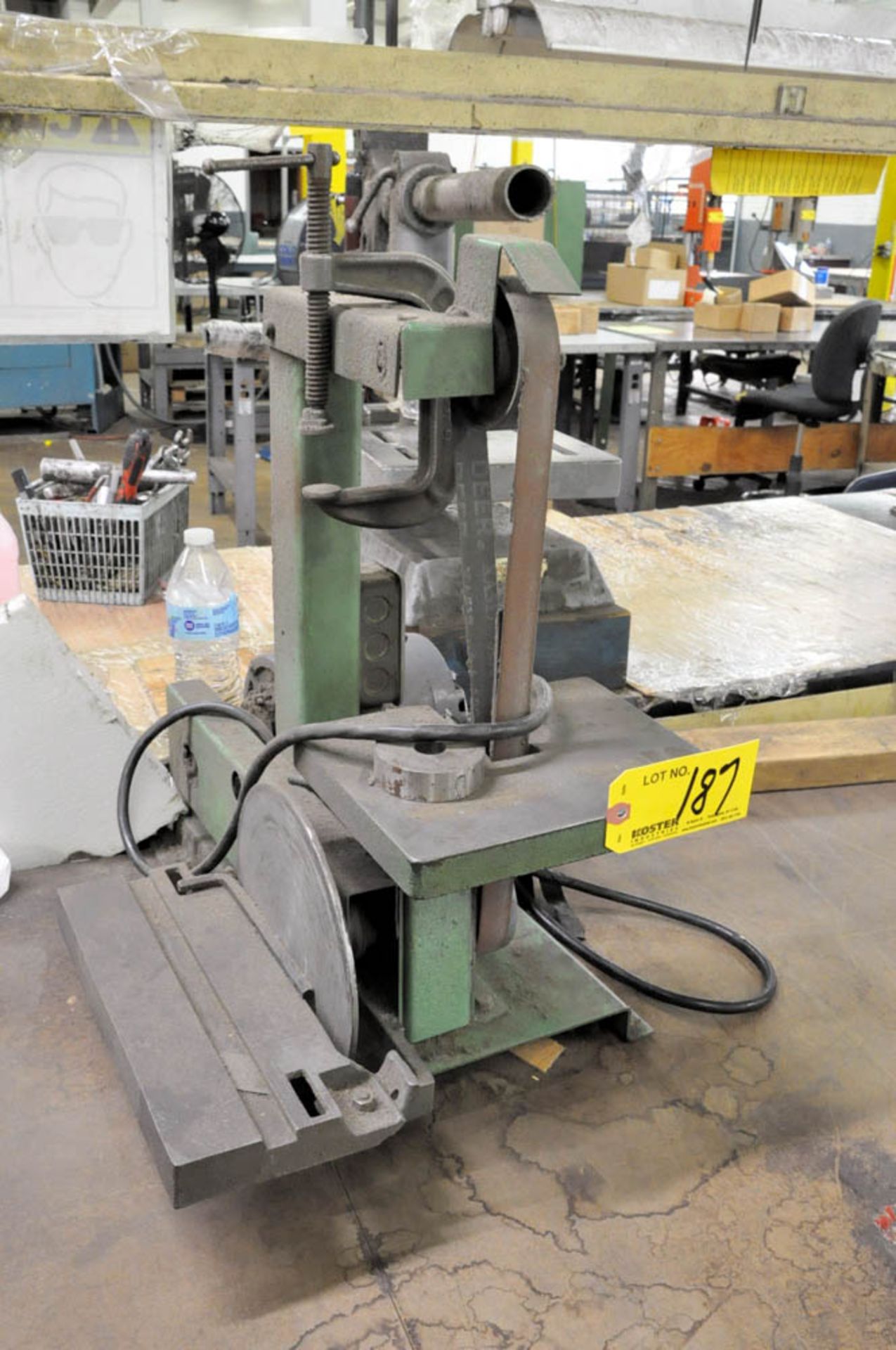 COMBINATION 1" BELT X 8" DISK VERTICAL SANDER