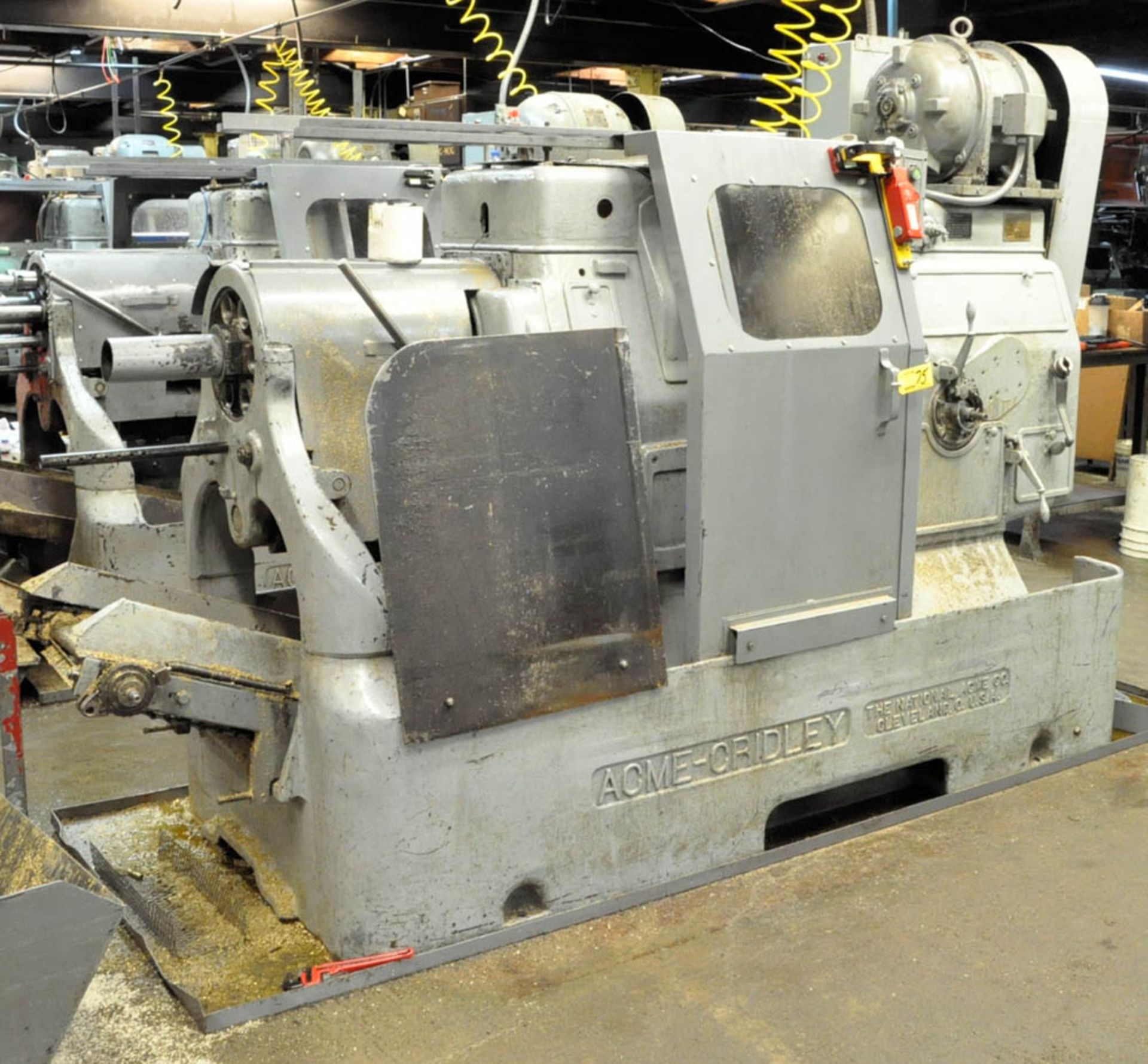 ACME-GRIDLEY MDL. RA-6, 9/16" CAPACITY AUTOMATIC SCREW MACHINE, S/N:22267-B, (BARREL FEED NOT - Image 2 of 3