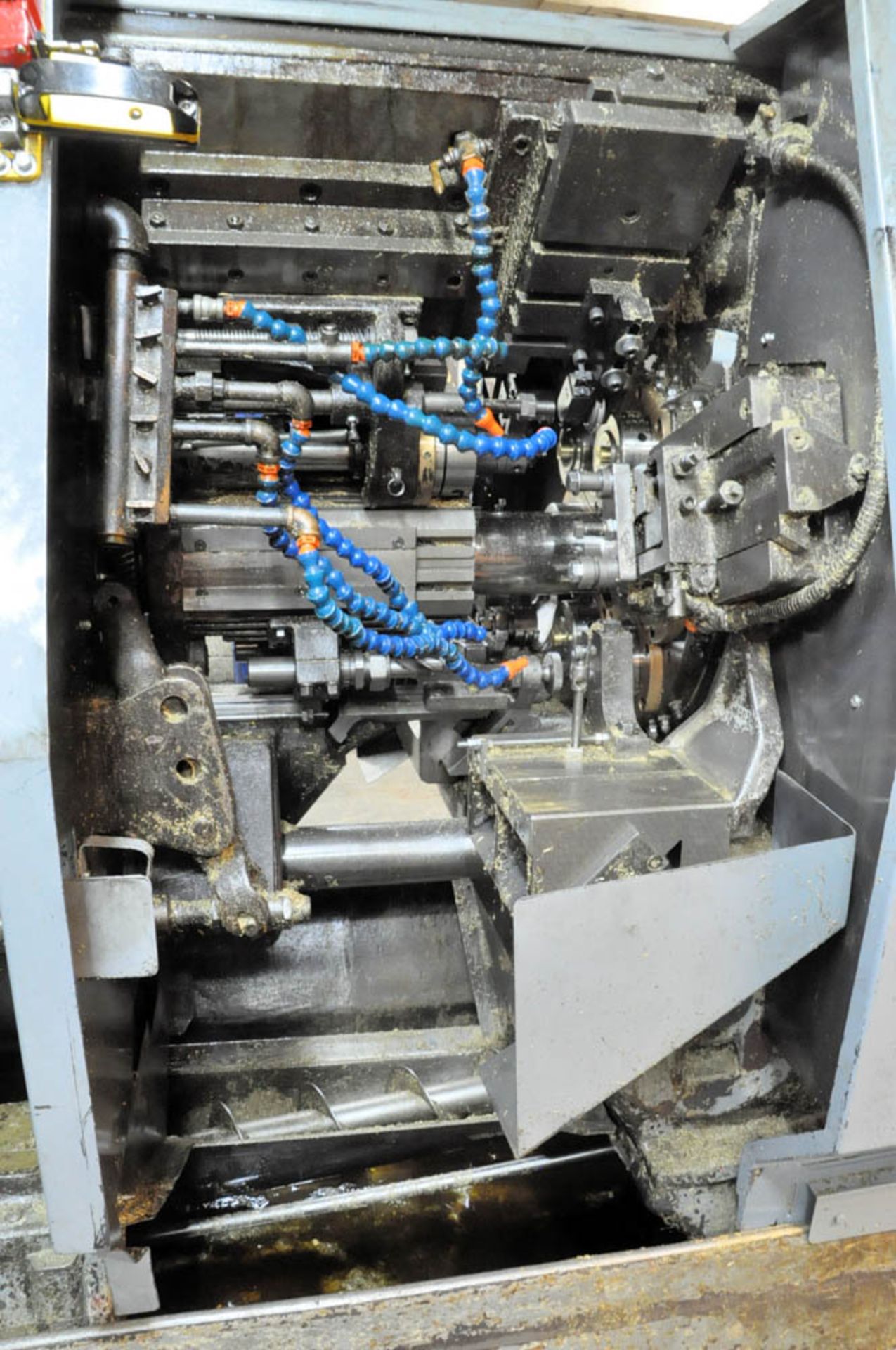 ACME-GRIDLEY MDL. RA-6, 1 5/8" CAPACITY AUTOMATIC SCREW MACHINE, S/N:41028, WITH 6-BARREL FEED AND - Image 5 of 6