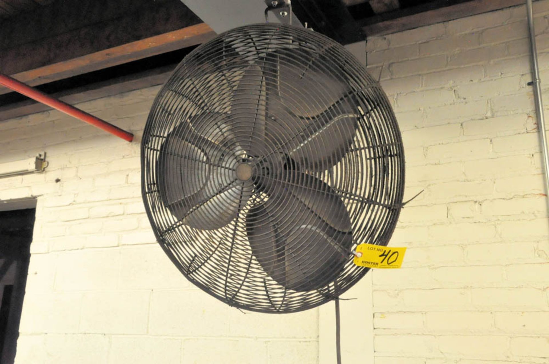 POST MOUNTED SHOP FAN