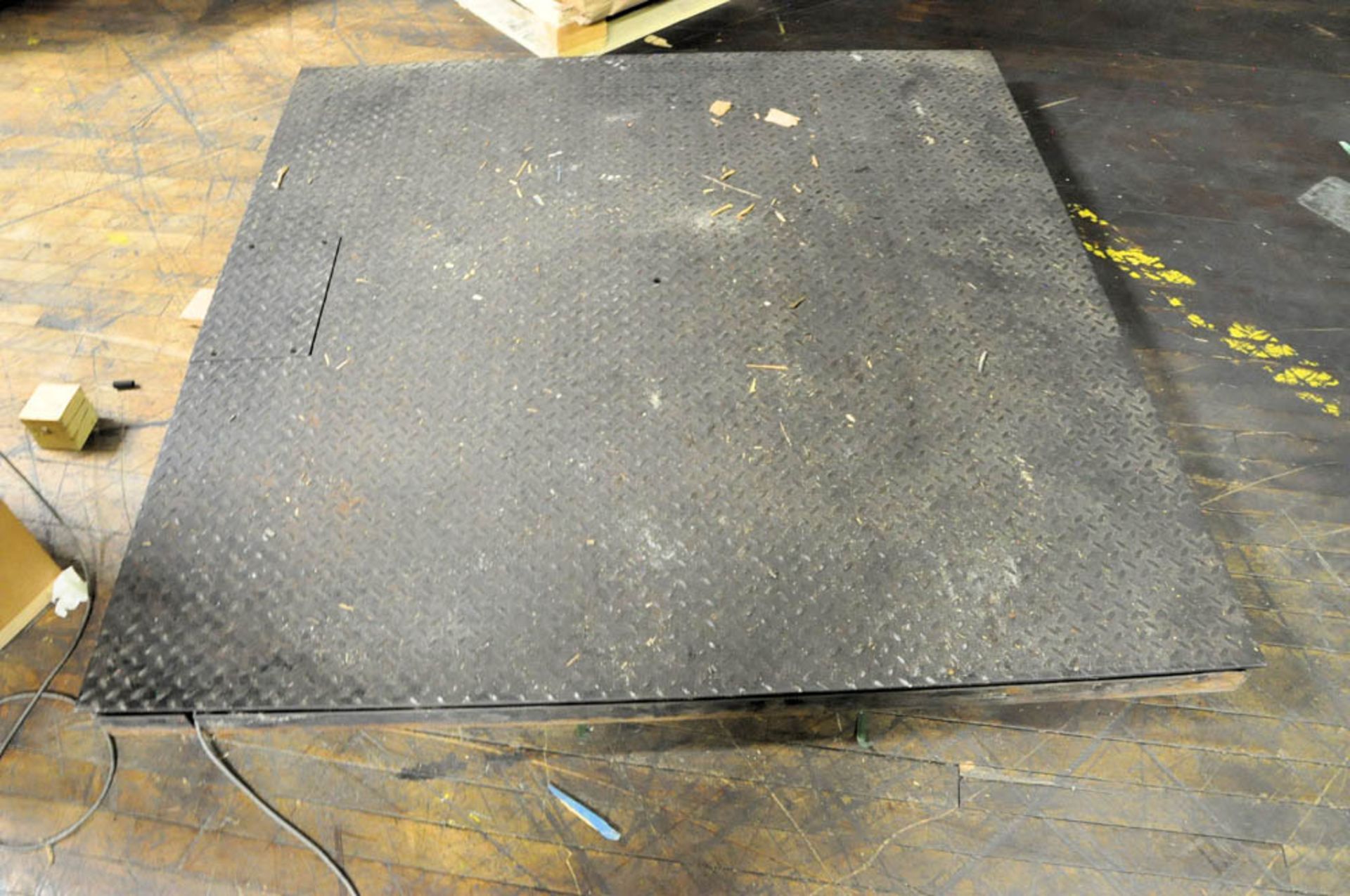 60" X 60" ABOVE GROUND FLOOR PLATE, WITH AVERY WEIGH TRONIX PC 905 SCALE HEAD - Image 3 of 3
