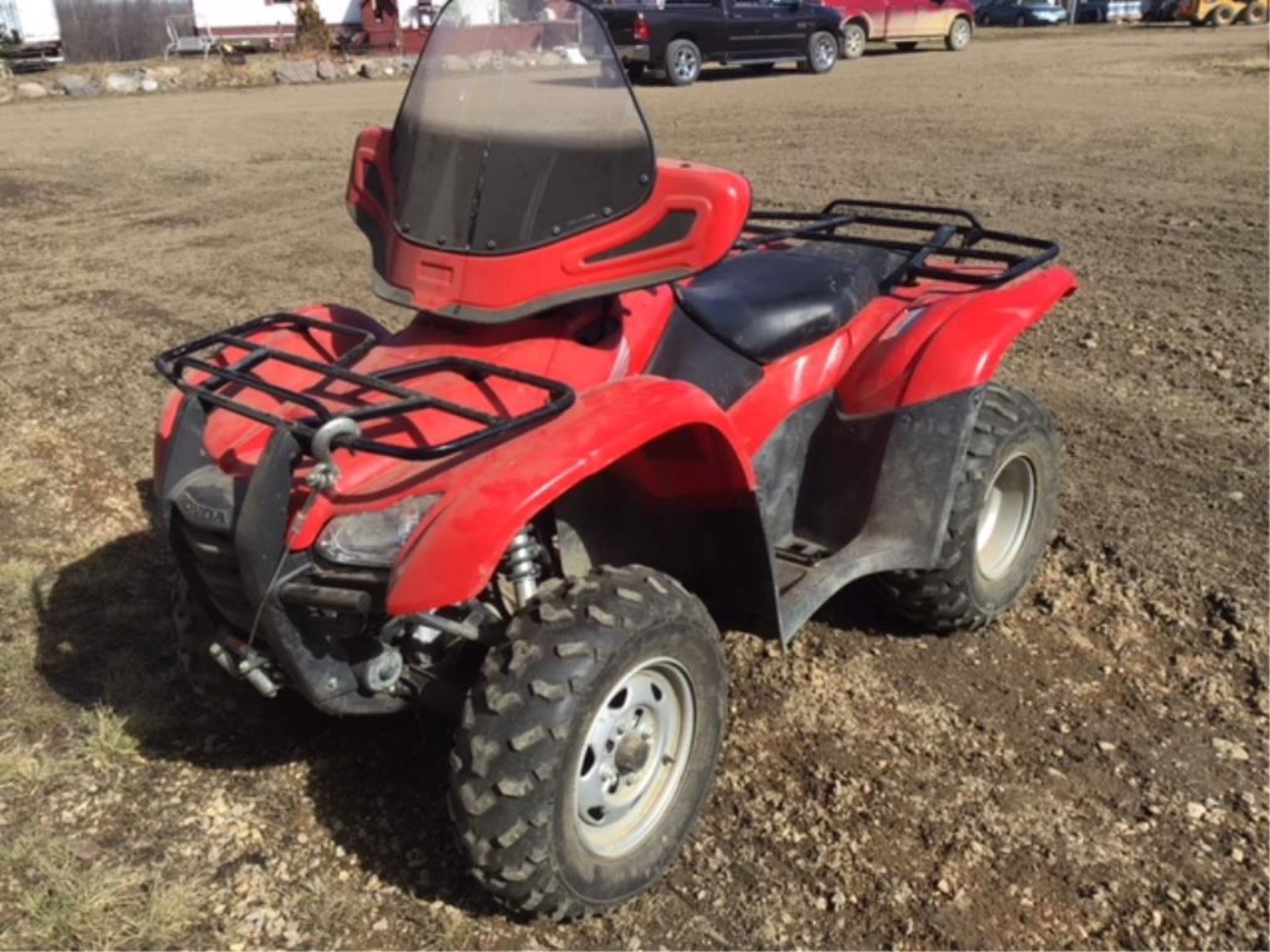 2008 Honda TRX420E RancherES EFI Quad VIN Not Available, Winch, 202miles (One Owner Unit) VIN Not