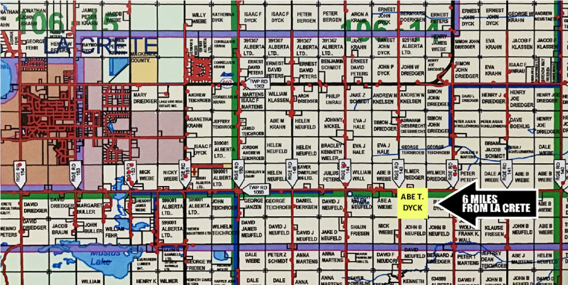 1/4 Section NW 34-105-14-W5M +/- 158 Acres