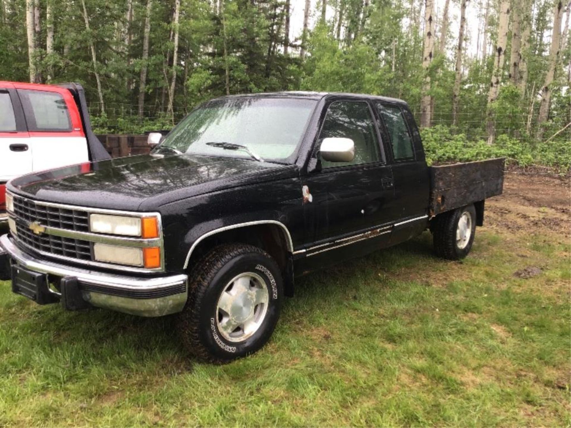 1993 Chevy Ext/Cab 4x4 Deck Truck 6.2L Diesel, A/T, VIN 2GCEK19COP1125758 393874km