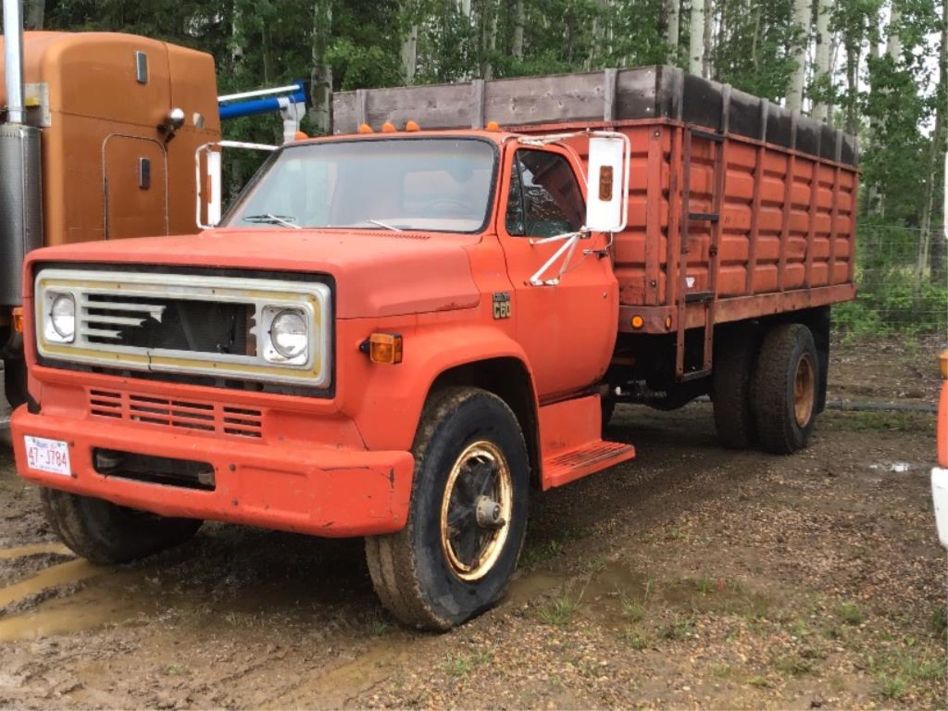 Chevy C60 S/A Grain Truck VIN CCE625V148498 10spd Trans, Steel Box & Hoist - Image 11 of 11