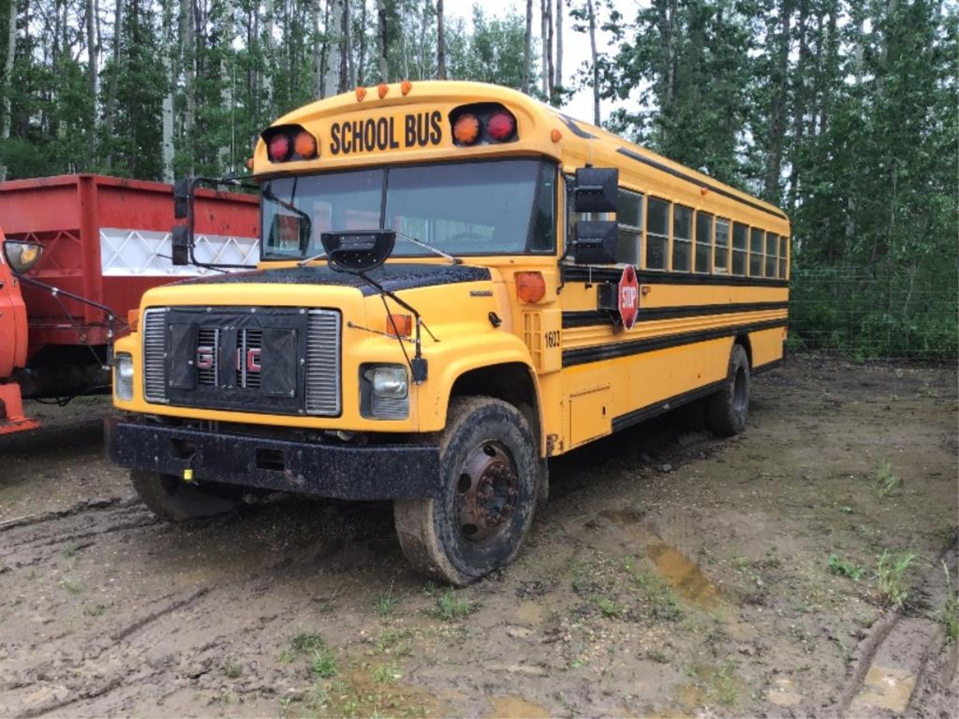 2000 GMC Blue Bird Bus VIN 1GDG7T1C5YJ517185 Diesel Eng, A/T