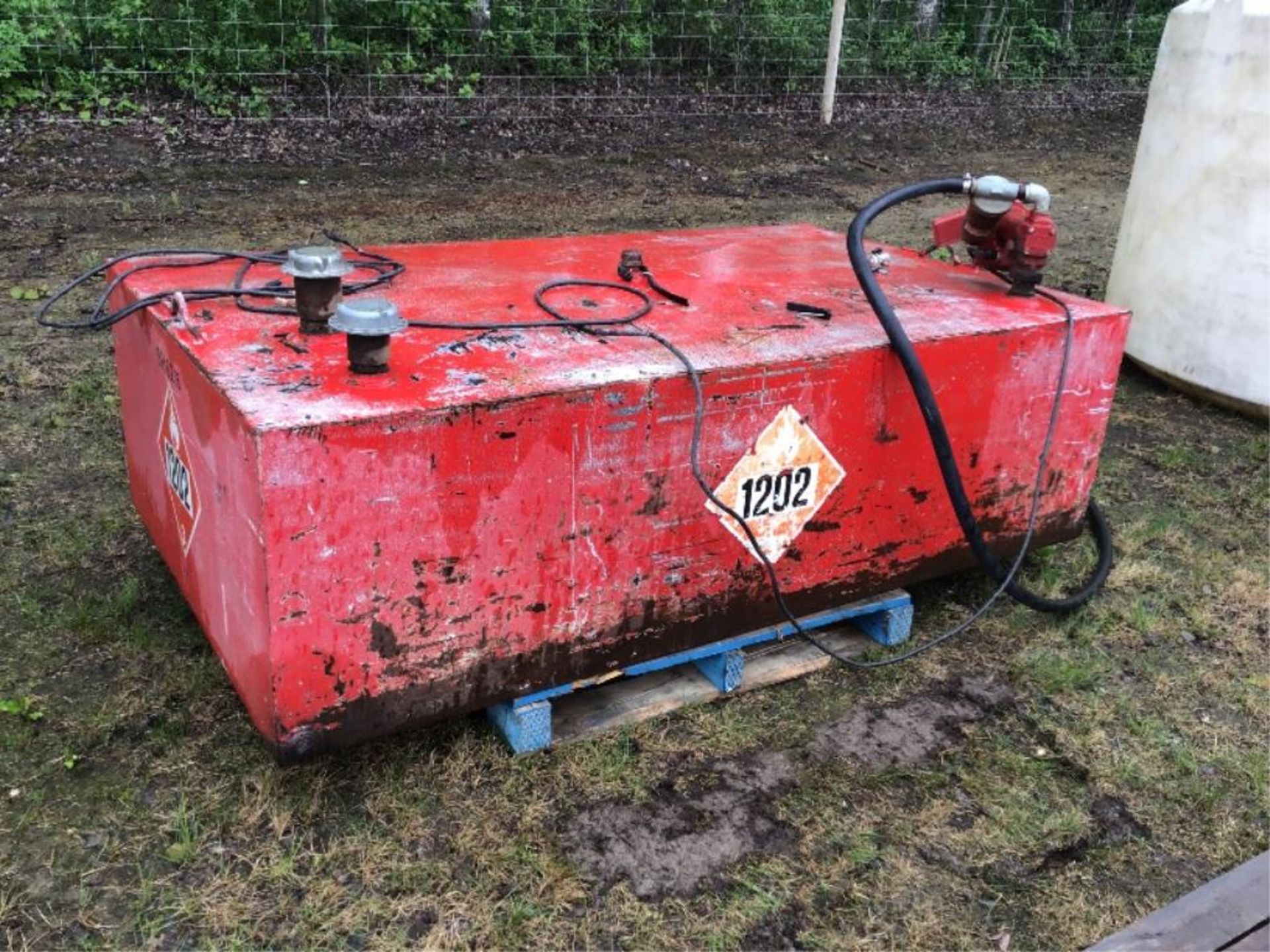 300g Flat Top Tidy Tank w/Elec Pump