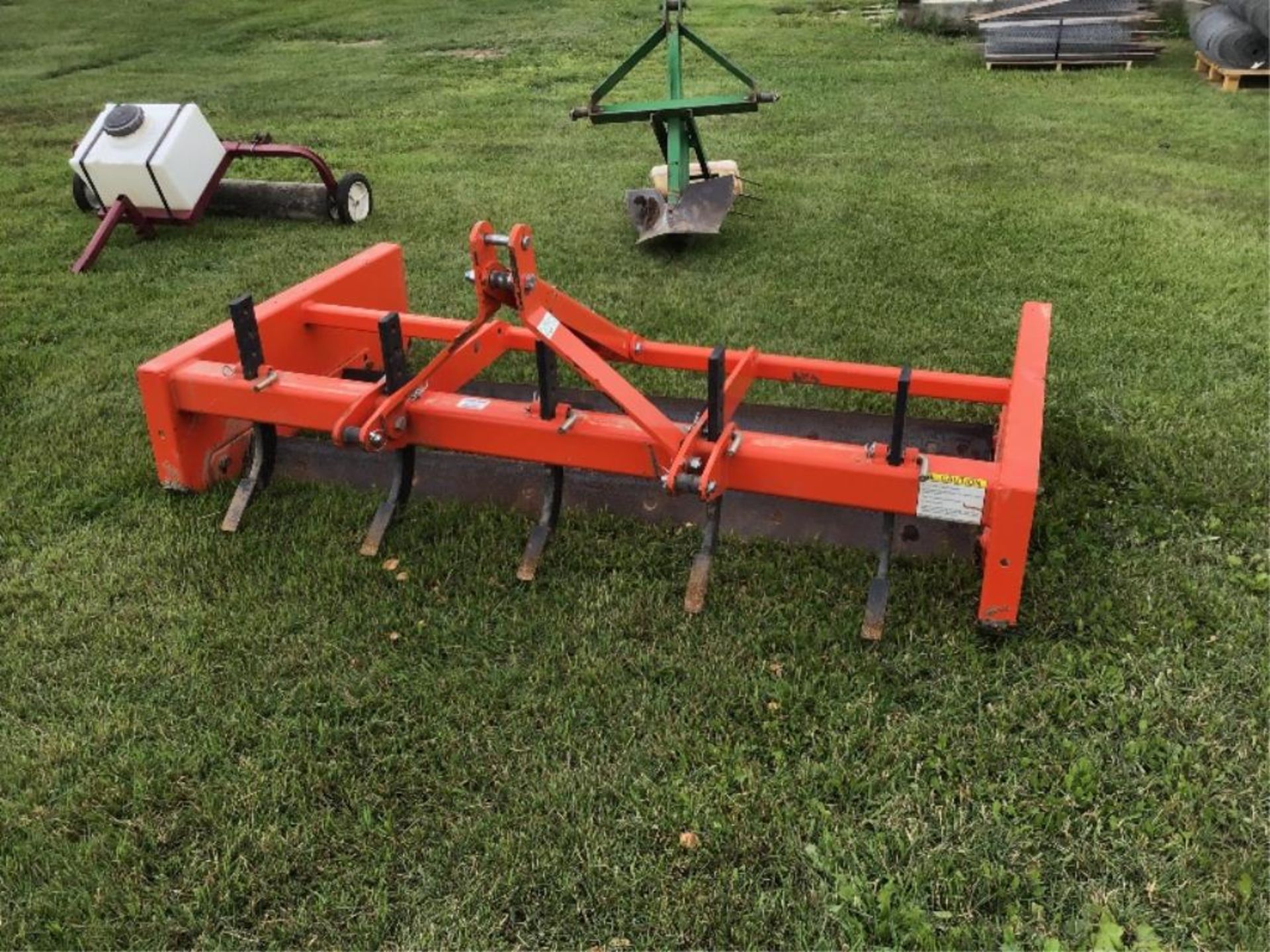 Landpride 72in 3pt Land Leveler Scraper s/n 808302 s/n 808302 s/n 808302