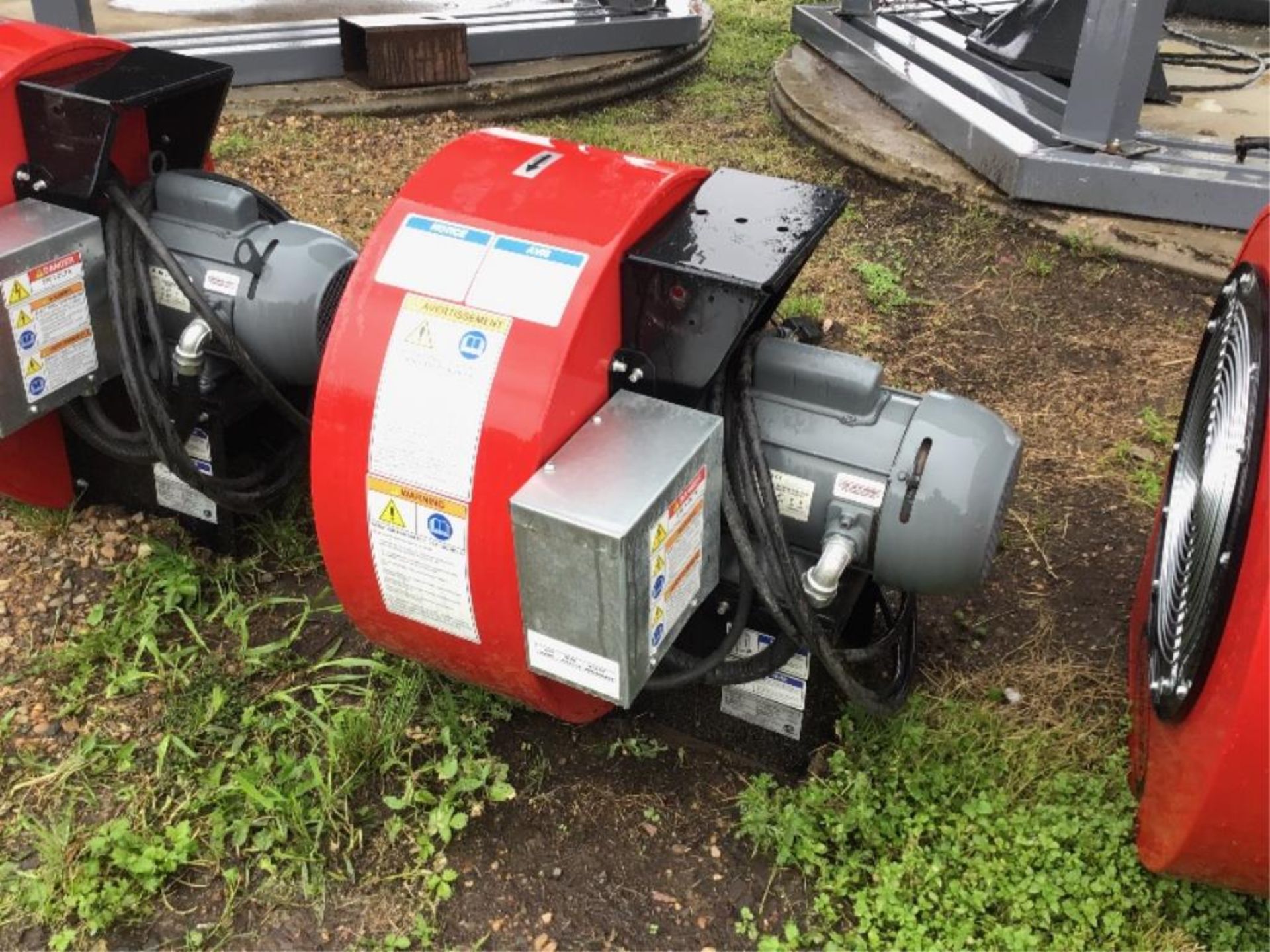 5hp 220V Aeration Fan Lot #s' 10, 11, 12, 13 & 14 Selling on Choice. Lot #s' 10, 11, 12, 13 & 14