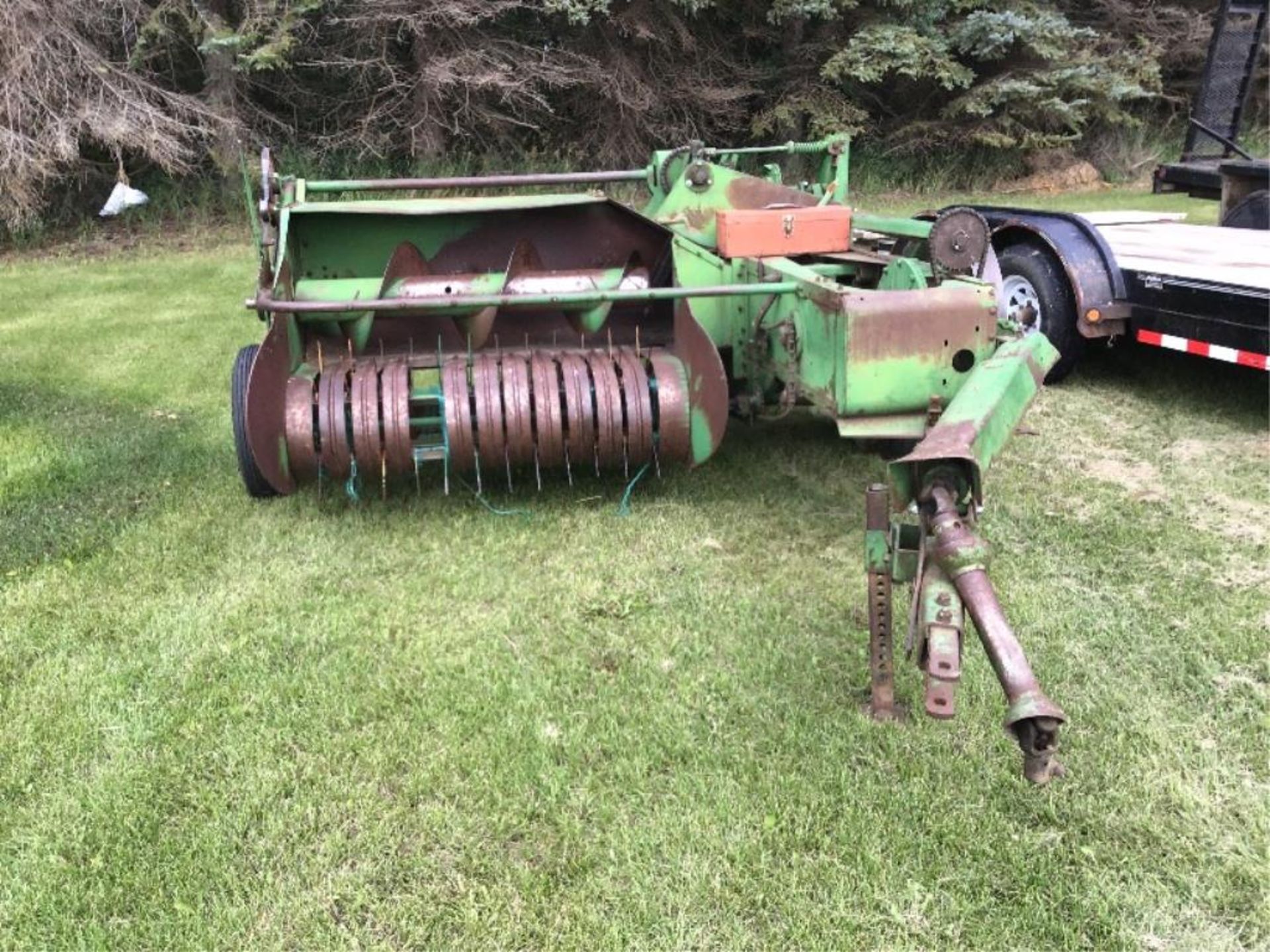 Antique 14T John Deere Square Baler