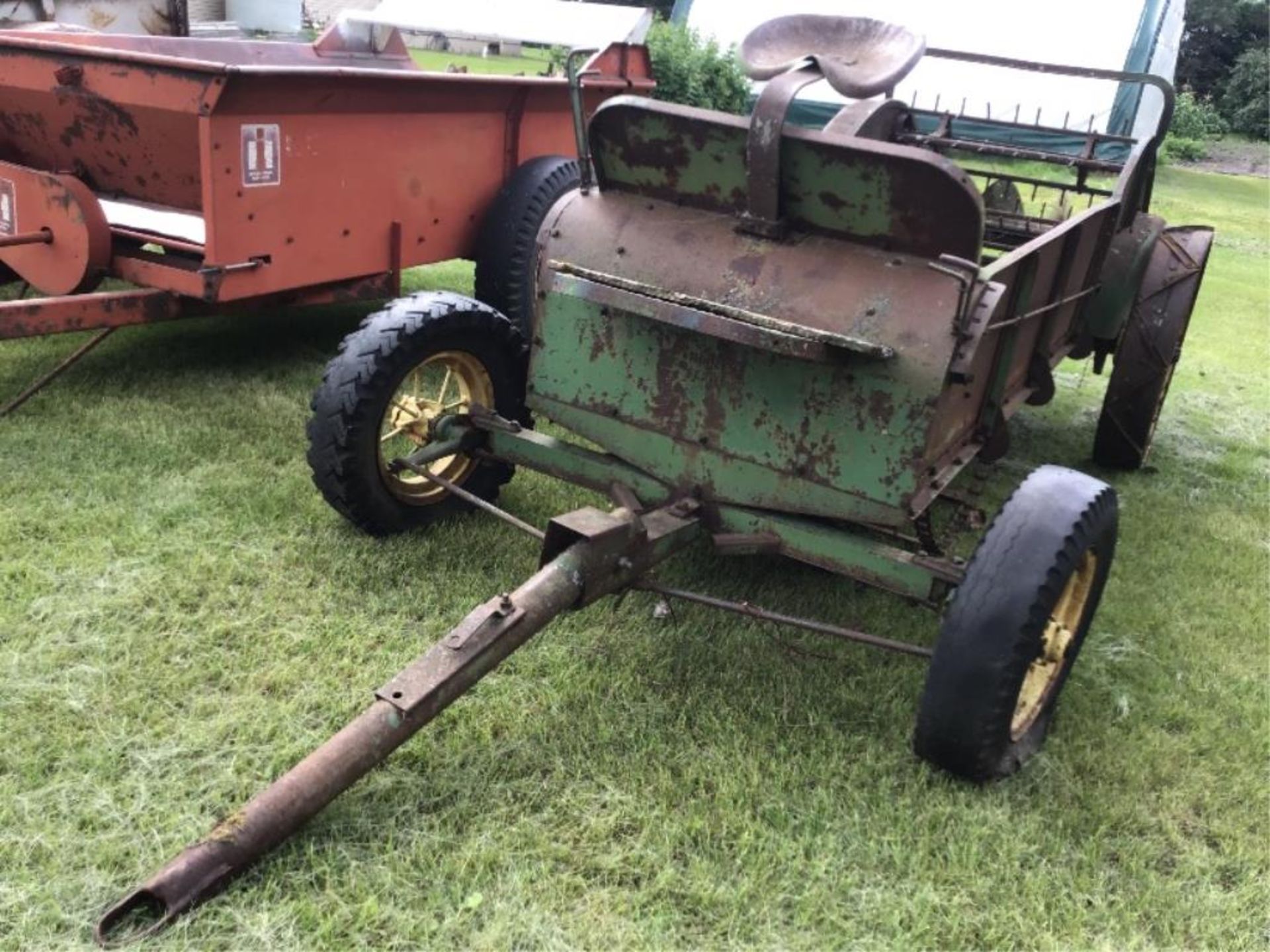 Antique John Deere Manure Spreader