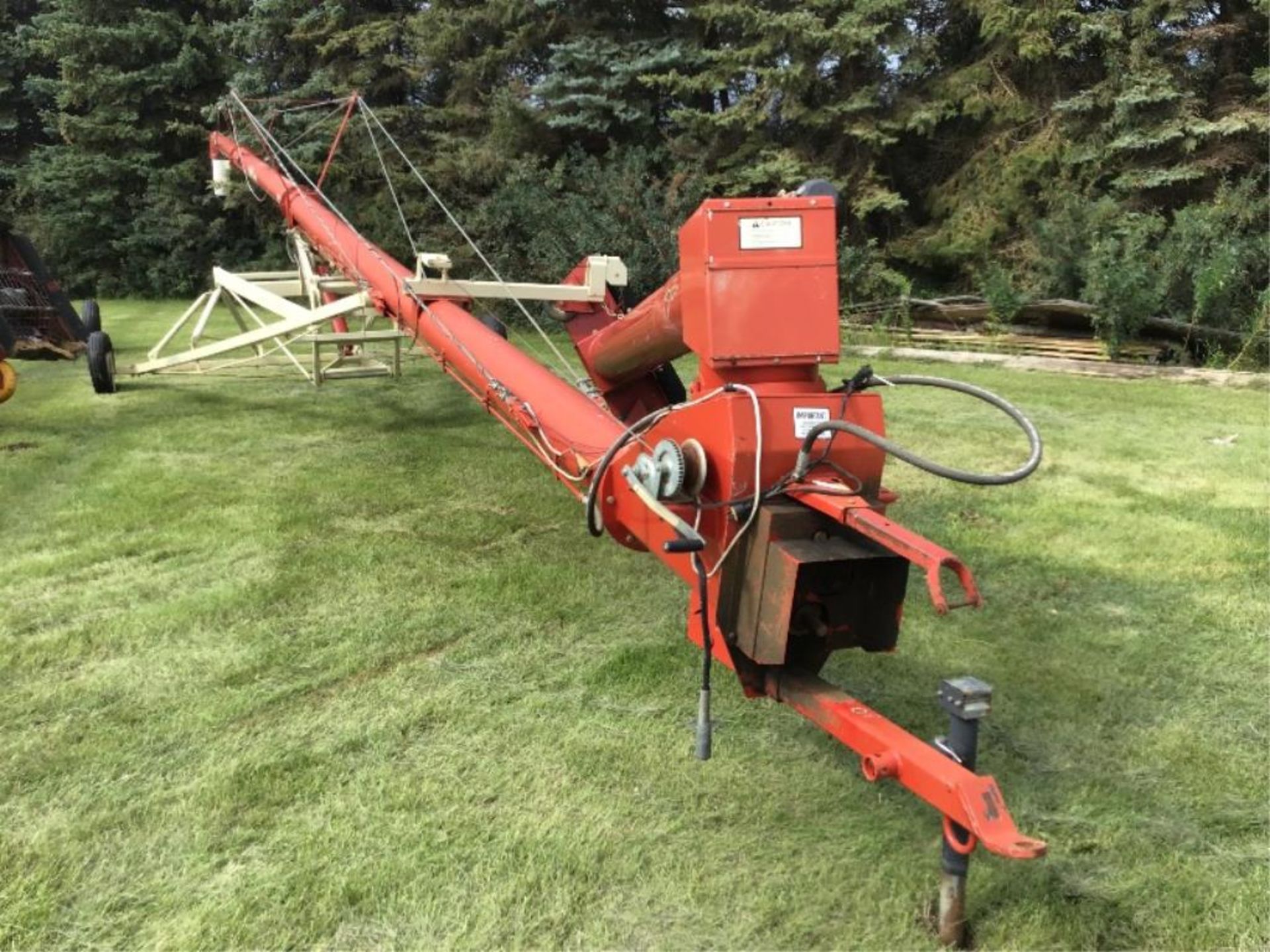 1070 Mechanical Drive Swing-Out Auger 540PTO. (Parts Only, Kinked Auger). 540PTO. (Parts Only,