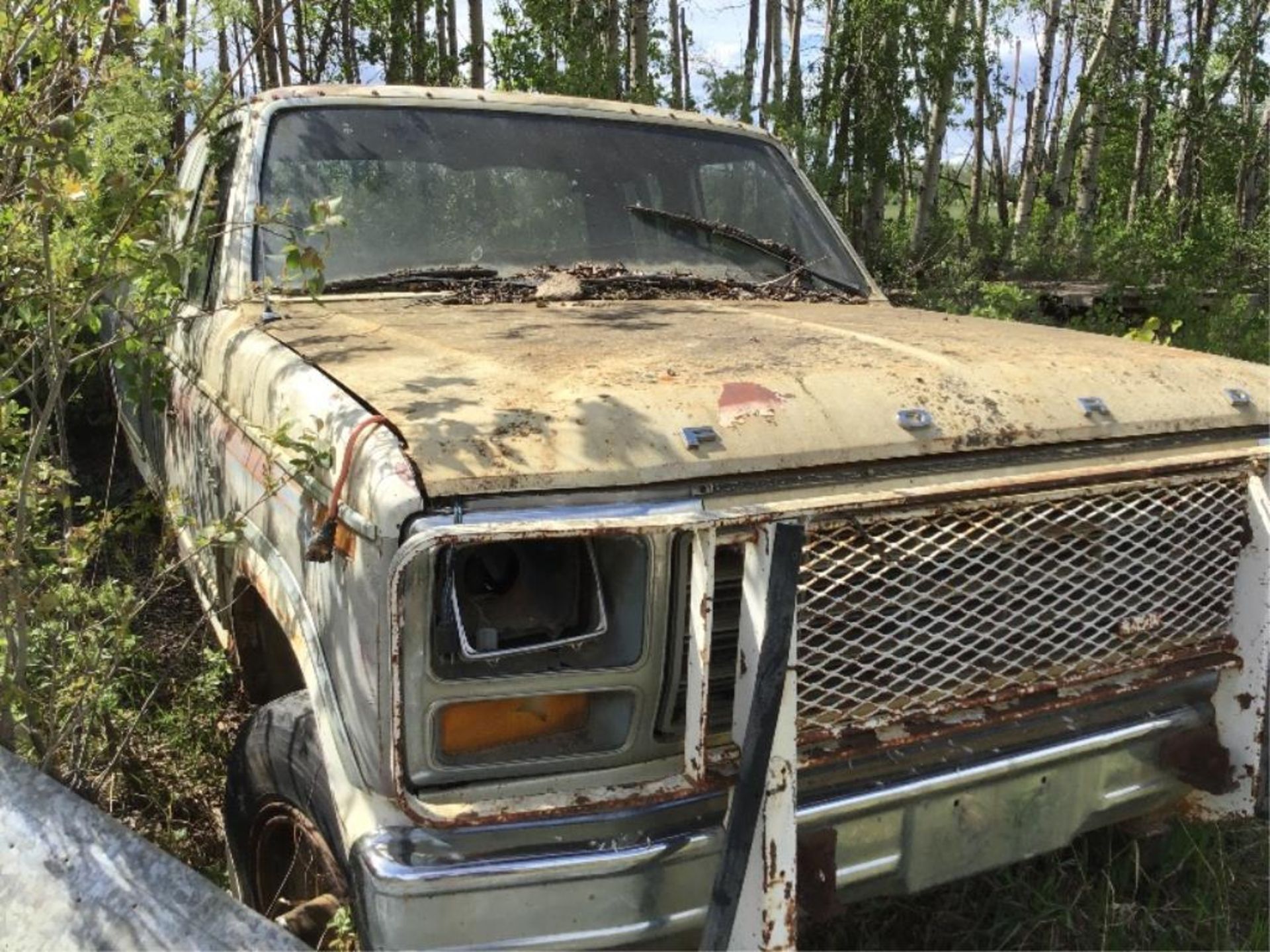 1981 Ford F250 Ext/Cab 4x4 L/B Pickup VIN 1FTGX26E9BKA54249 ST Shift, Salvage Only - Image 2 of 8