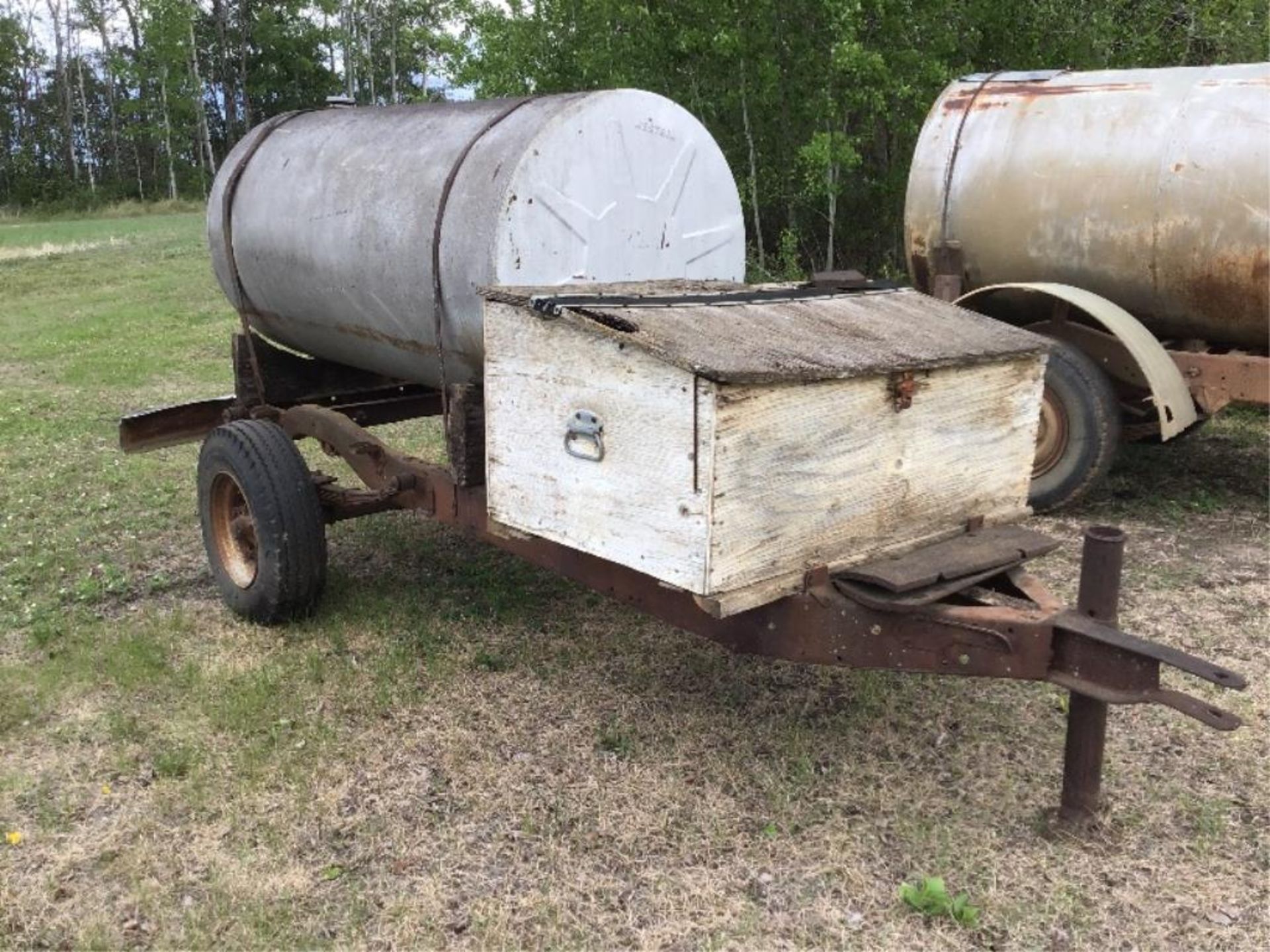 300g Fuel Tank on Tailer (Pin Hitch)