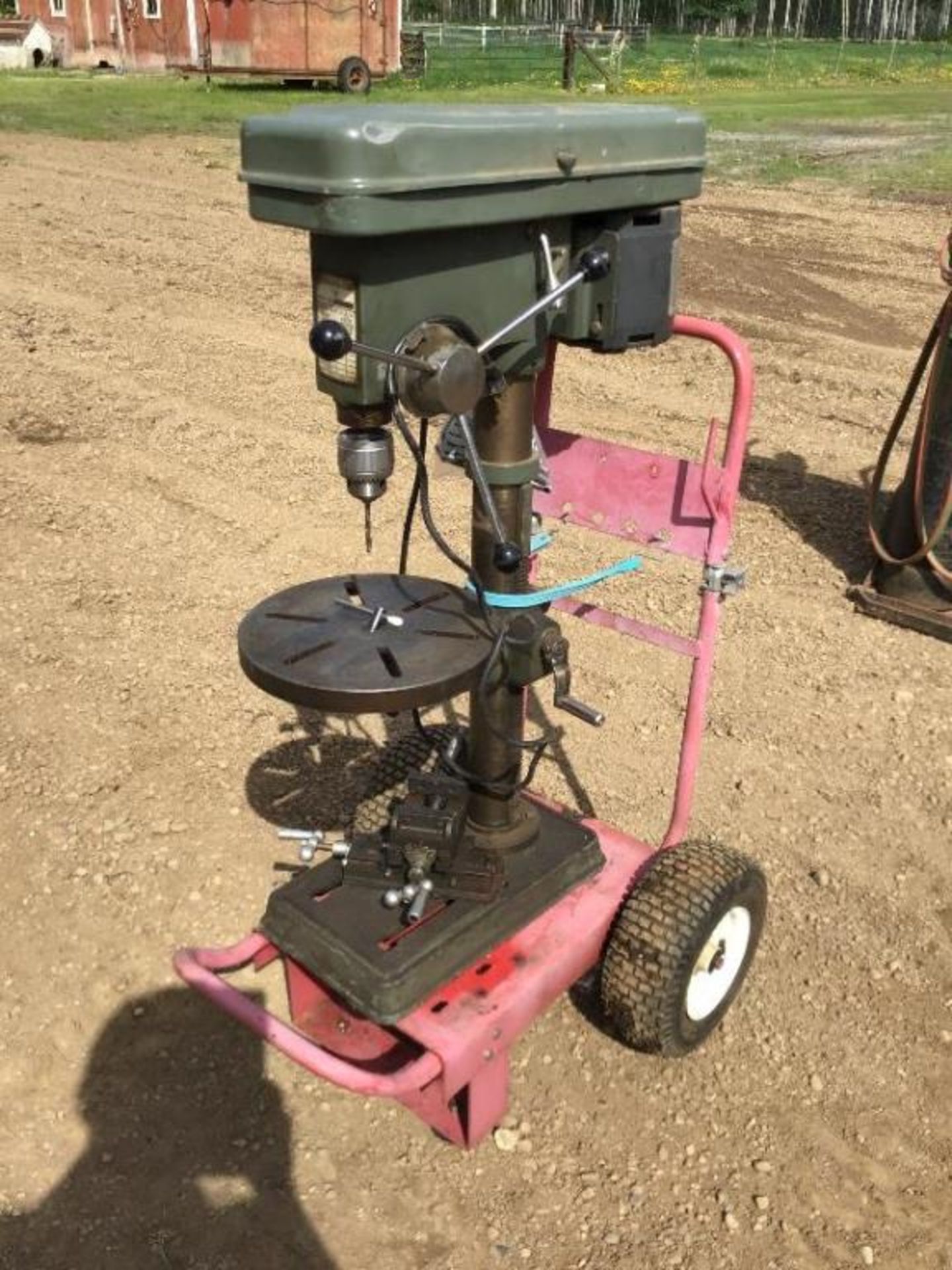 110V Drill Press on Cart