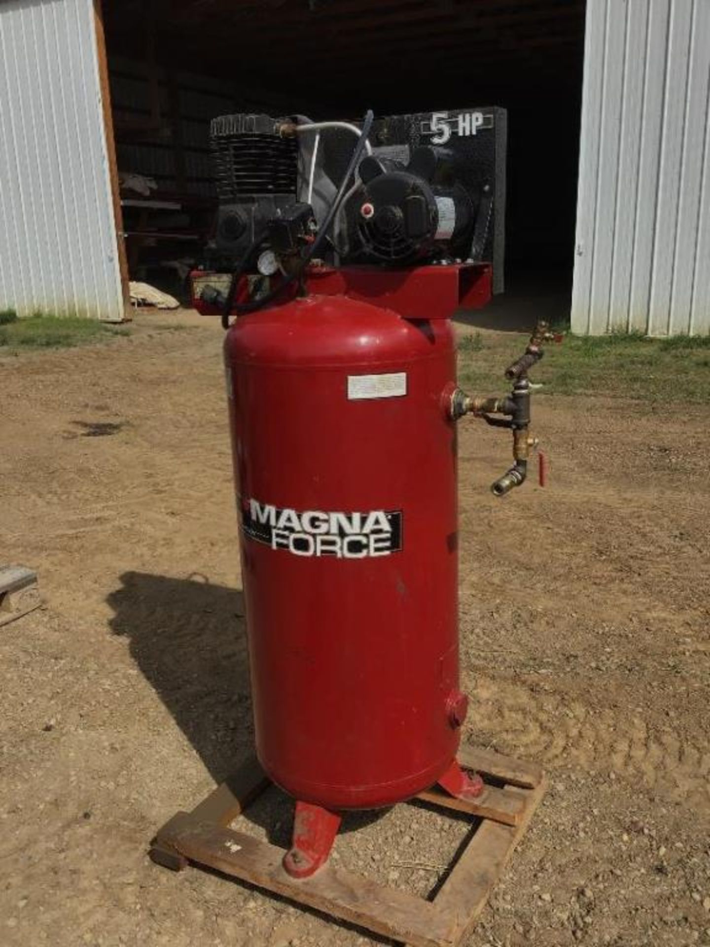 Magna Force 5hp 220V Shop Air Compressor