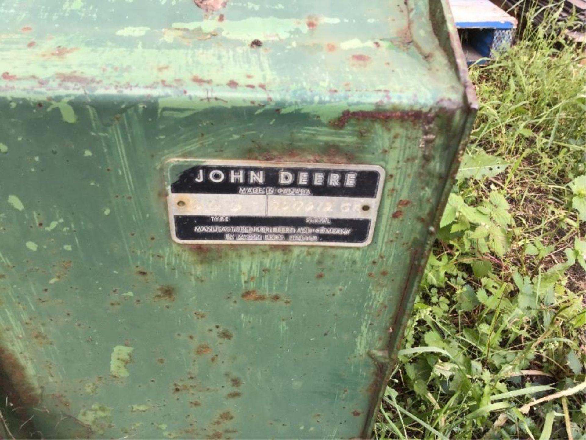 66in 3ph John Deere Snowblower 540PTO 66in 3ph John Deere Snowblower 540PTO - Image 3 of 3