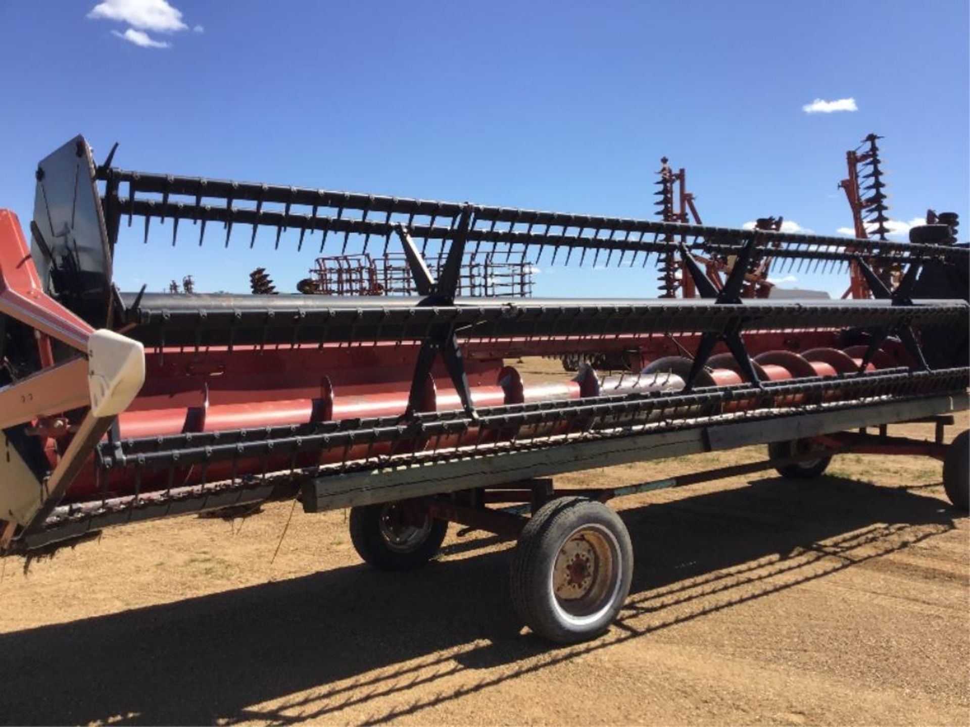 Flex Header and Header Transport Trailer - Image 4 of 8