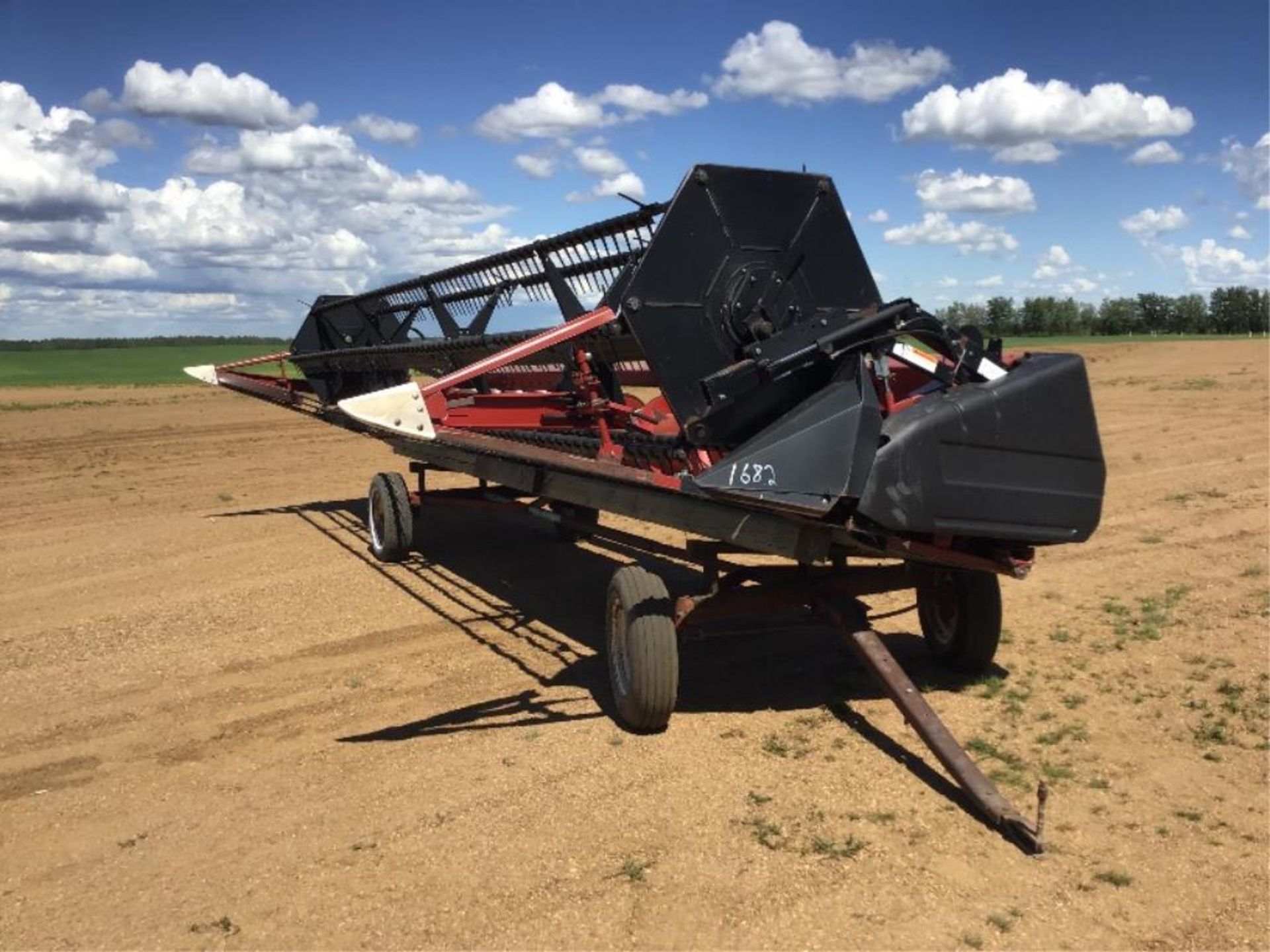 Flex Header and Header Transport Trailer