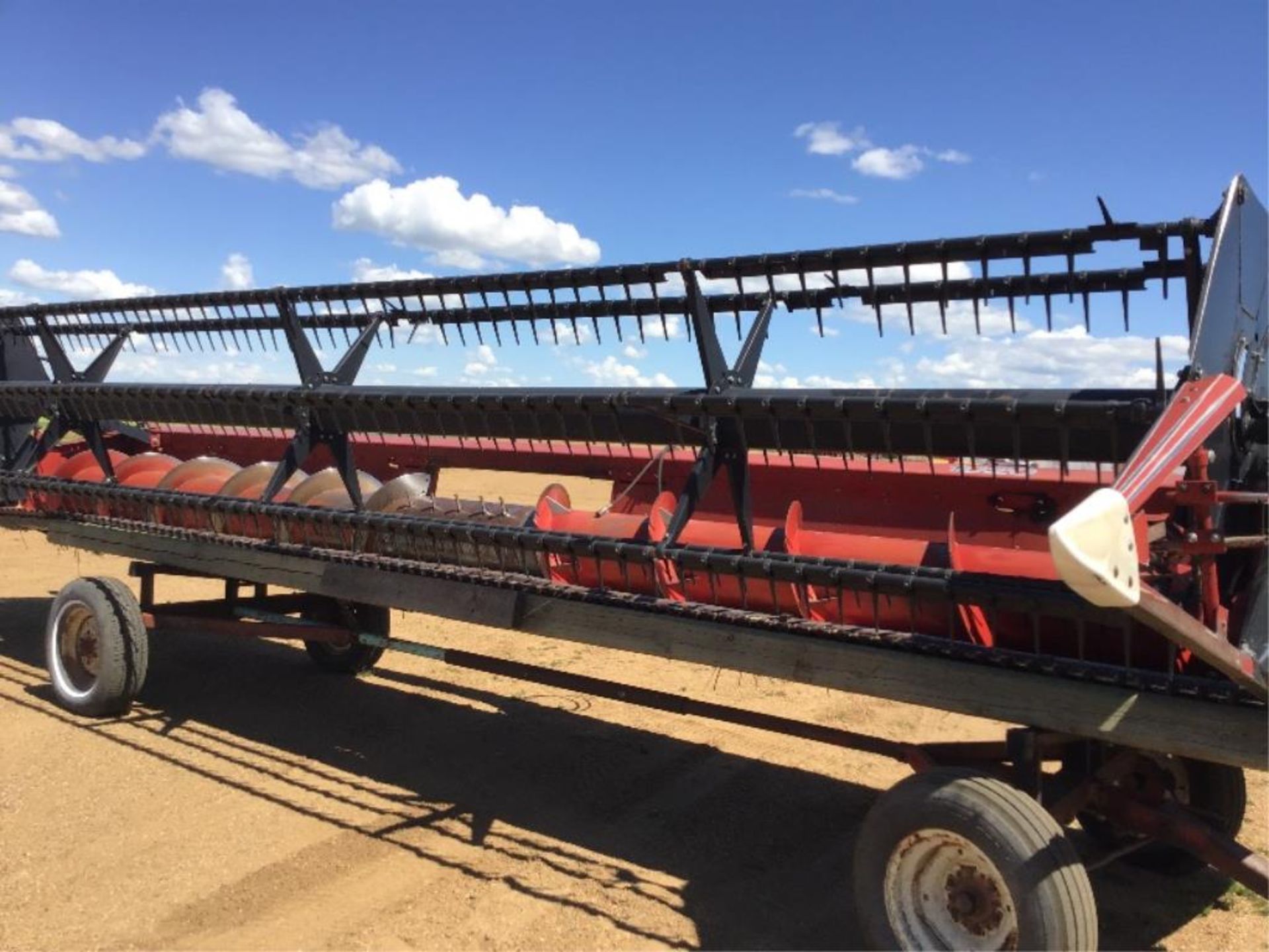 Flex Header and Header Transport Trailer - Image 5 of 8