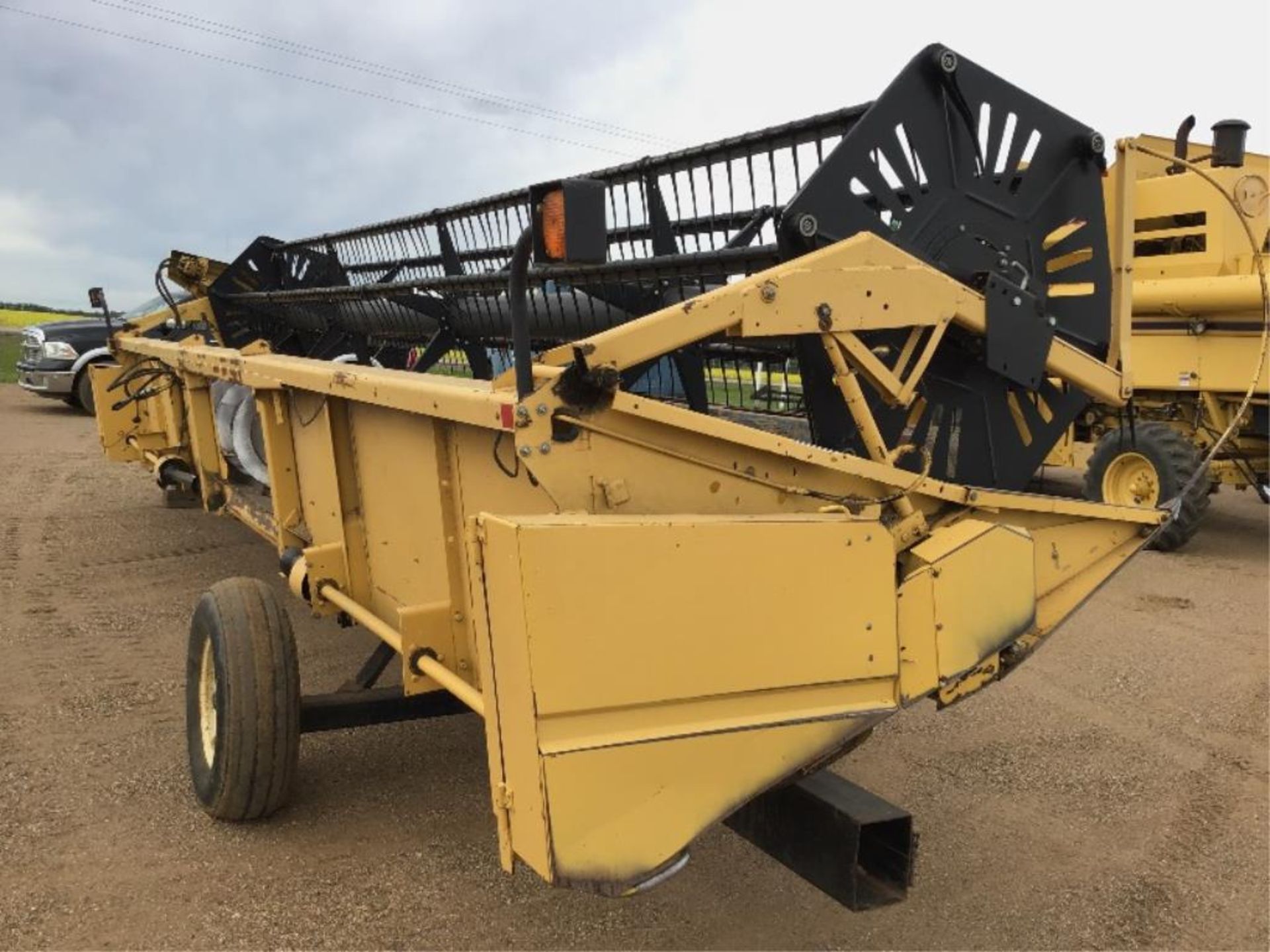 2000 New Holland 971 25' Rigid STR Cut Header sn 602662 Pickup Reel, Crop Lifters. Fits on TR97 - Image 5 of 5