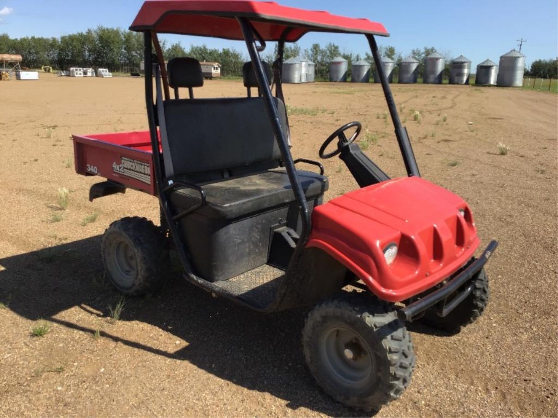 2008 Chuckwagon 4x2 Side-by-Side ATV VIN A4PUTXH1K8A15977A Electric & Pull Start, 2in Rear