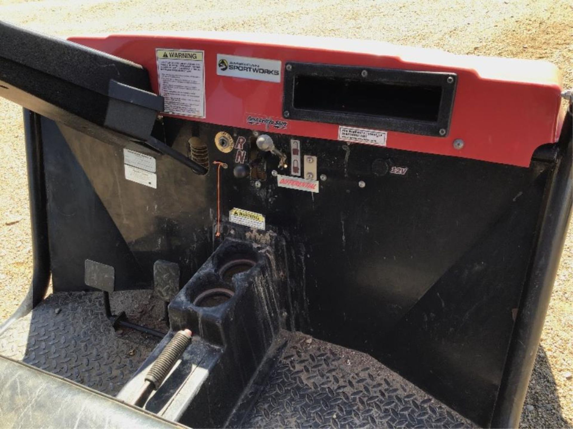 2008 Chuckwagon 4x2 Side-by-Side ATV VIN A4PUTXH1K8A15977A Electric & Pull Start, 2in Rear - Image 8 of 9