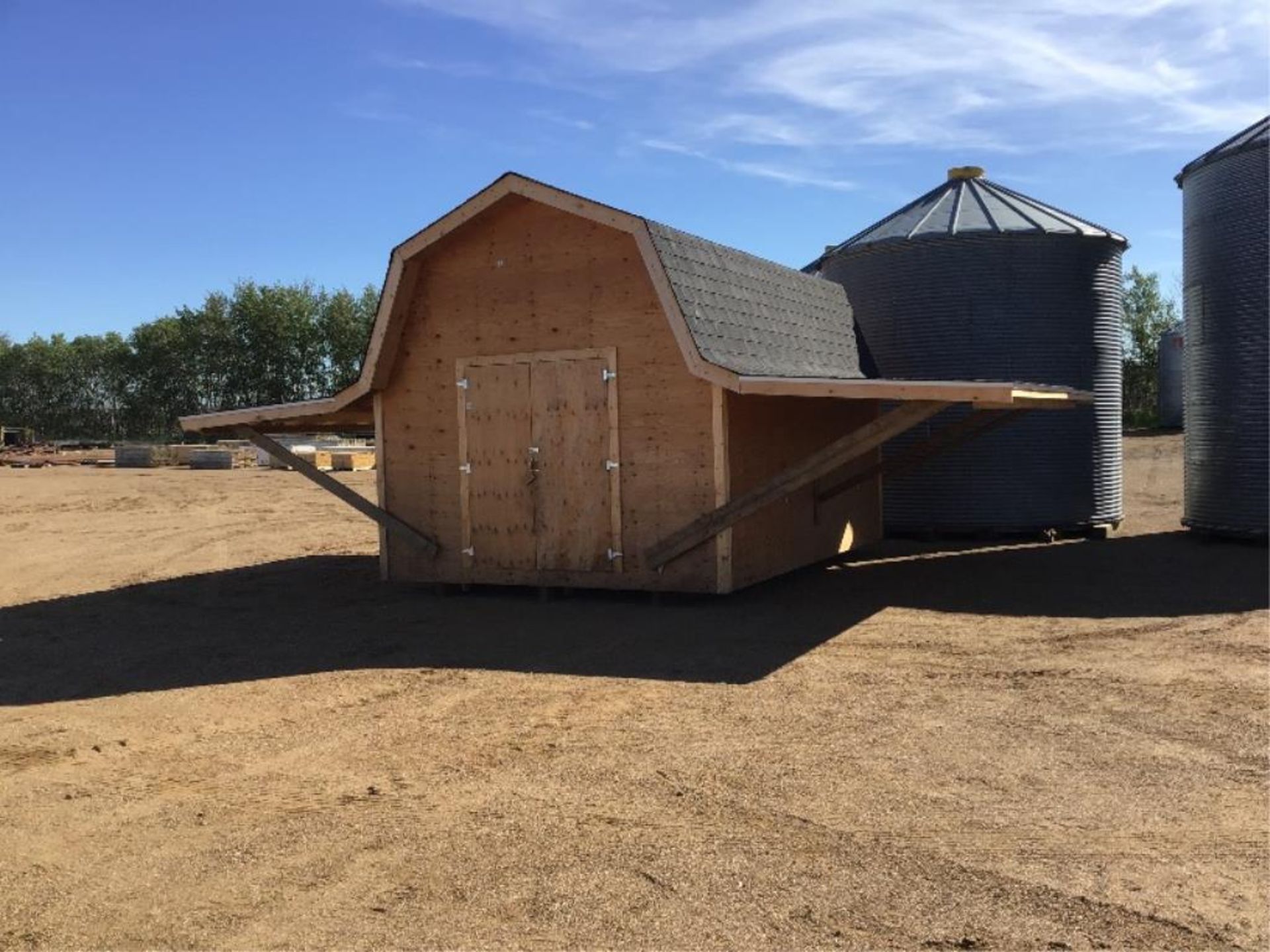 2019 12 x 16 Hip Roof Shed w/Lean-To