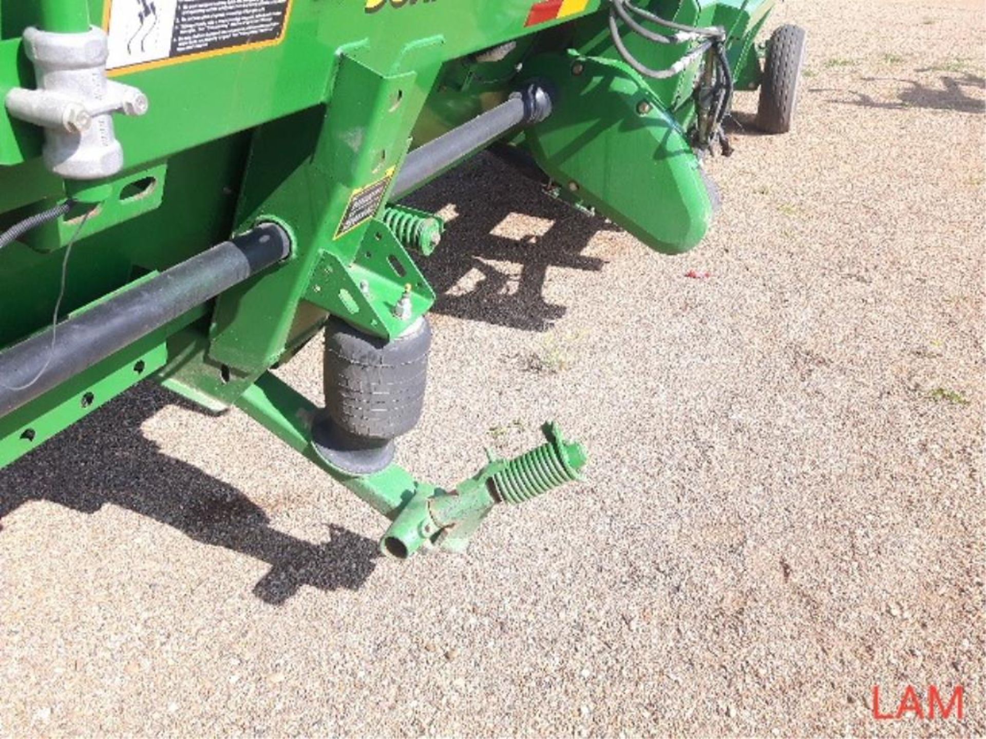 2008 John Deere 930D Draper header Fore & Aft Pickup Reel, Factory Transport - Image 9 of 9