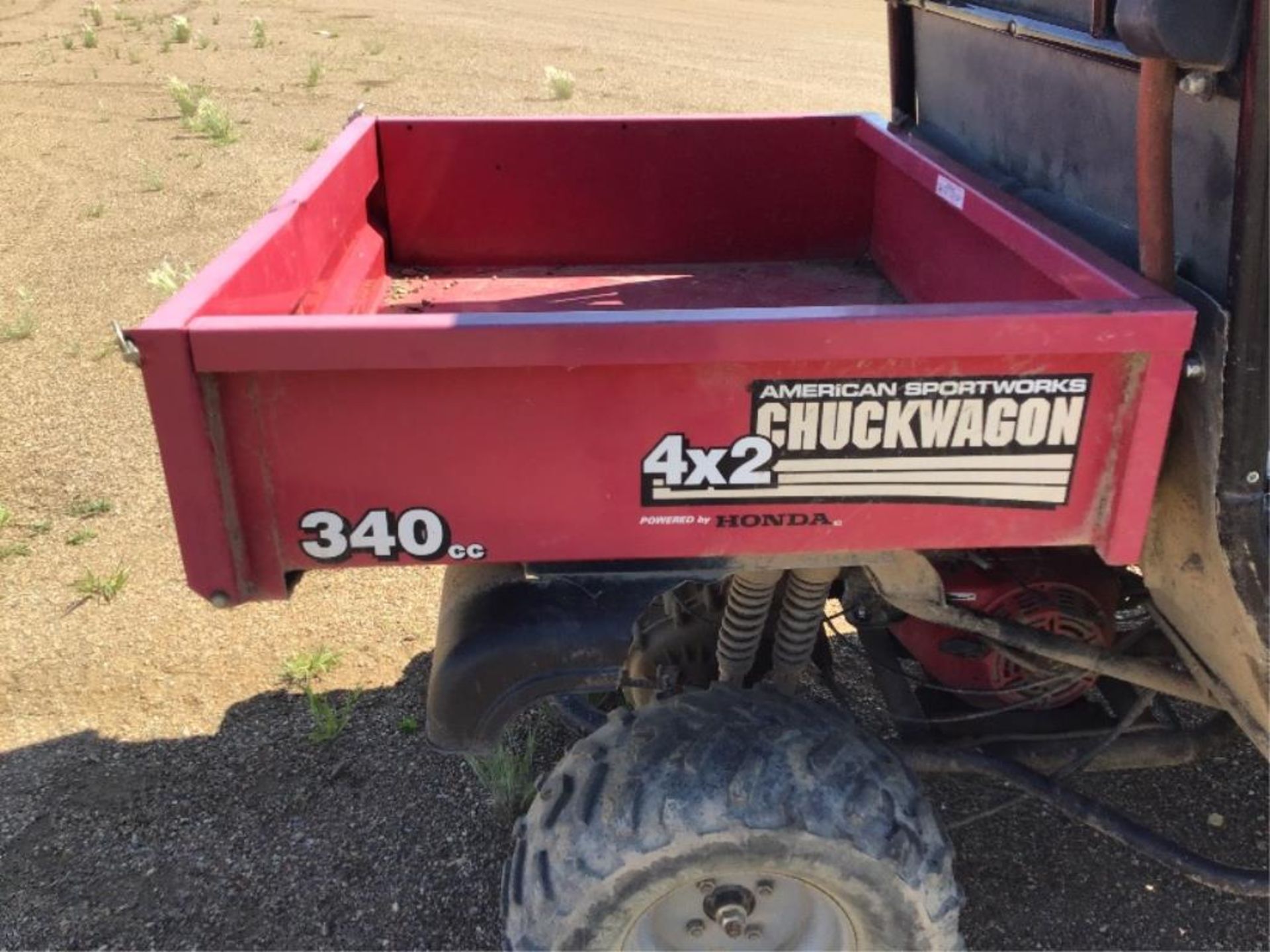 2008 Chuckwagon 4x2 Side-by-Side ATV VIN A4PUTXH1K8A15977A Electric & Pull Start, 2in Rear - Image 2 of 9