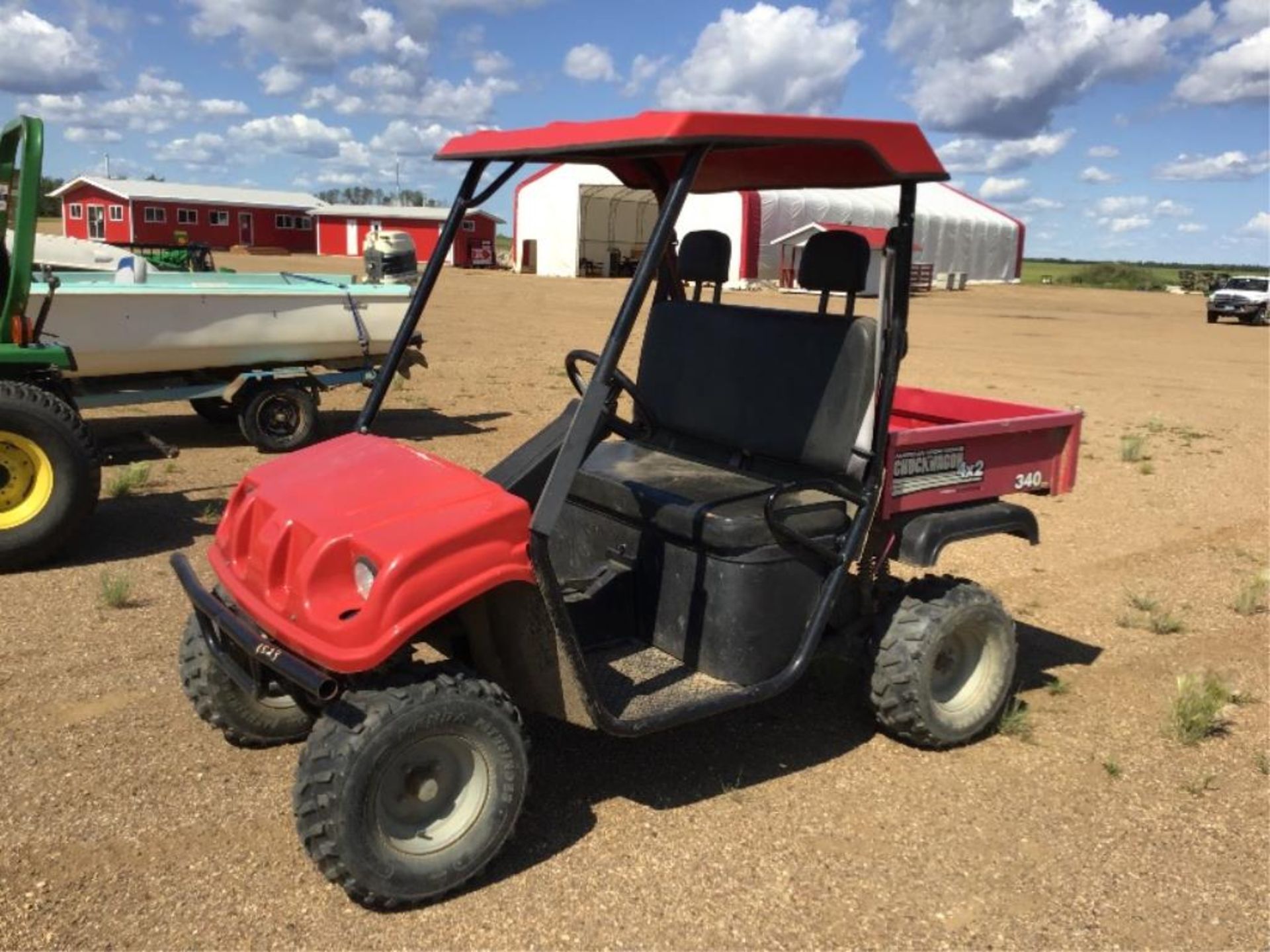 2008 Chuckwagon 4x2 Side-by-Side ATV VIN A4PUTXH1K8A15977A Electric & Pull Start, 2in Rear - Image 3 of 9