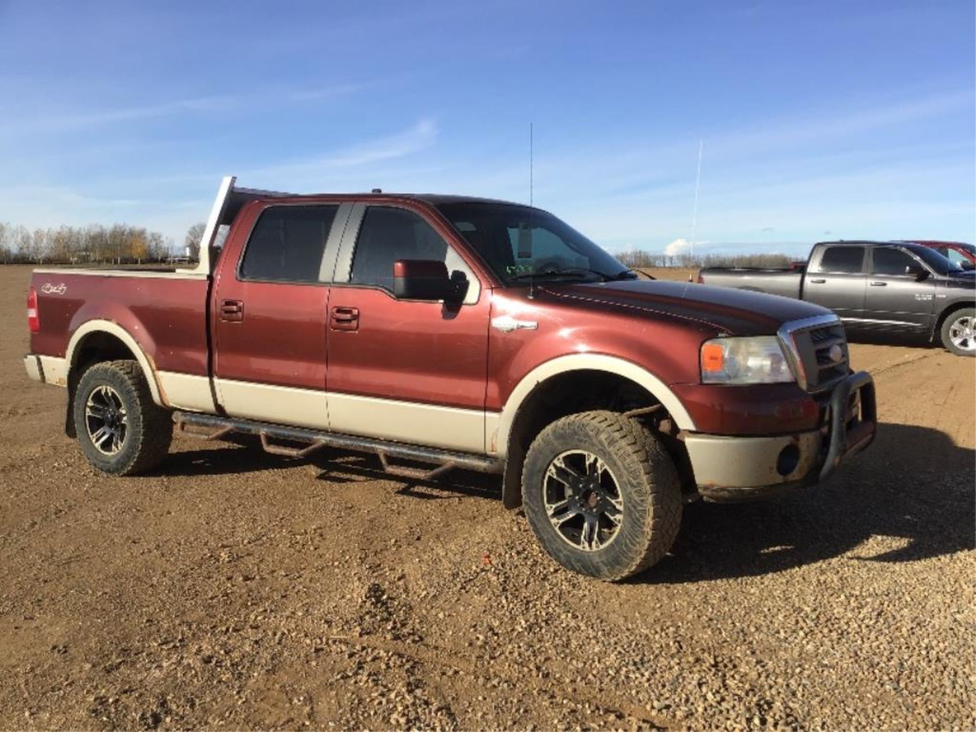 2007 Ford F150 King Ranch Crew Cab 4x4 Pickup VIN 1FTPW14VX7KB20573 5.4L Eng, A/T (Eng not in